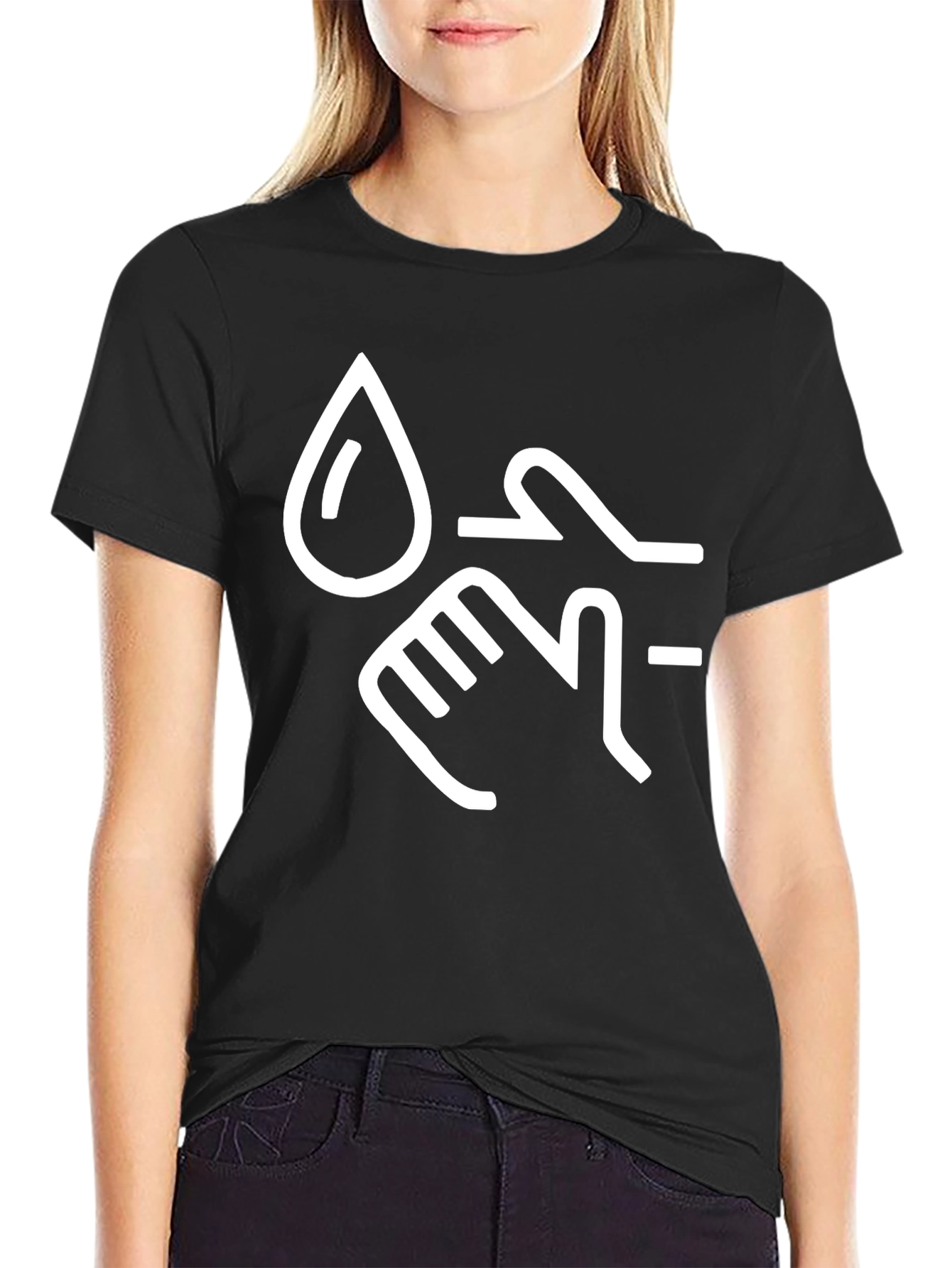 Wash Your Hands T-Shirt - Black