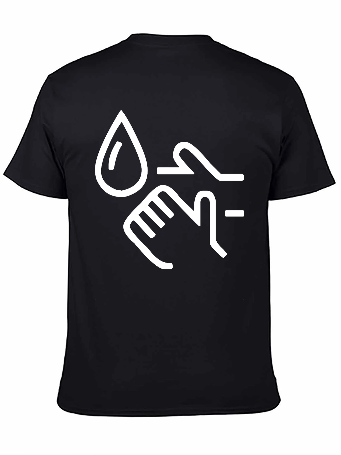 Wash Your Hands T-Shirt - Black