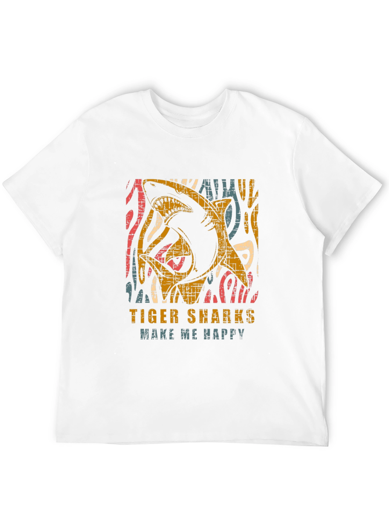 Tiger Sharks Graphic T-Shirt - Make Me Happy Tee