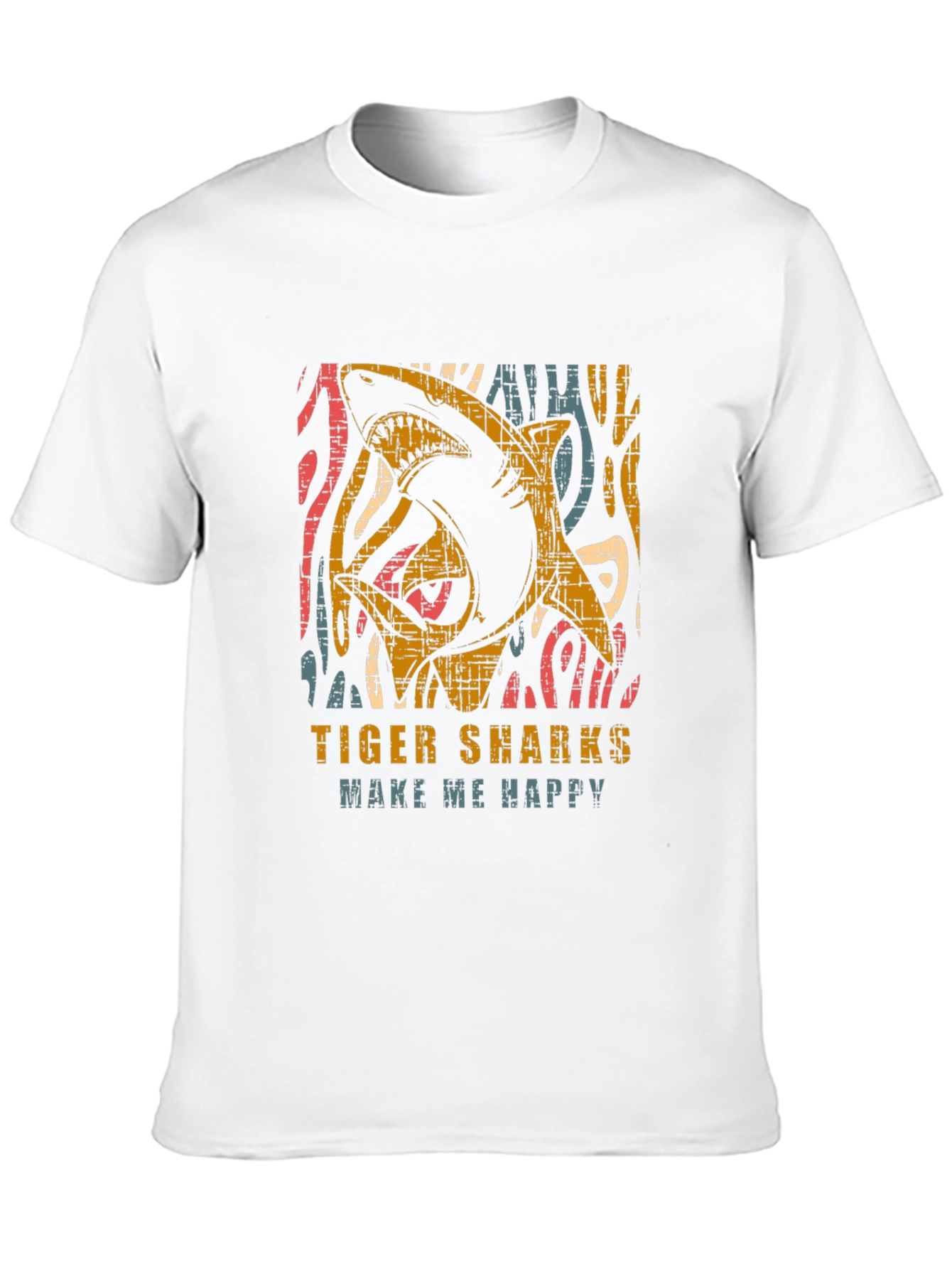 Tiger Sharks Graphic T-Shirt - Make Me Happy Tee