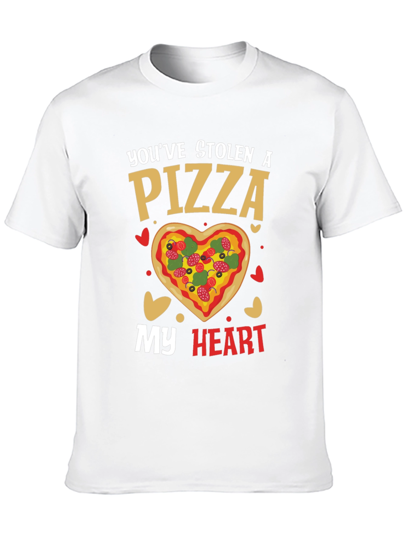 Pizza My Heart Graphic T-Shirt