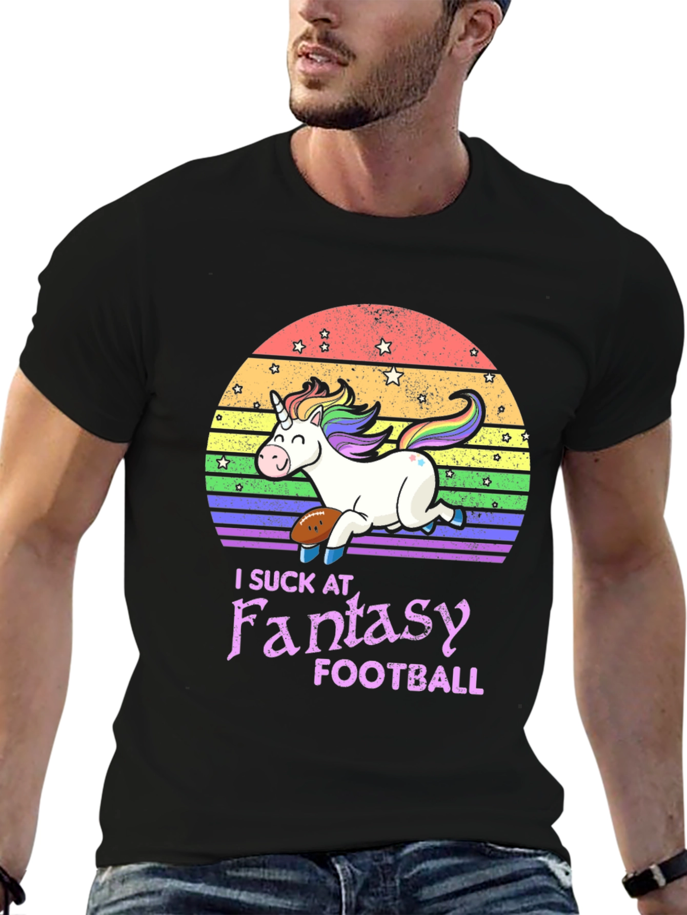 Unicorn Fantasy Football T-Shirt