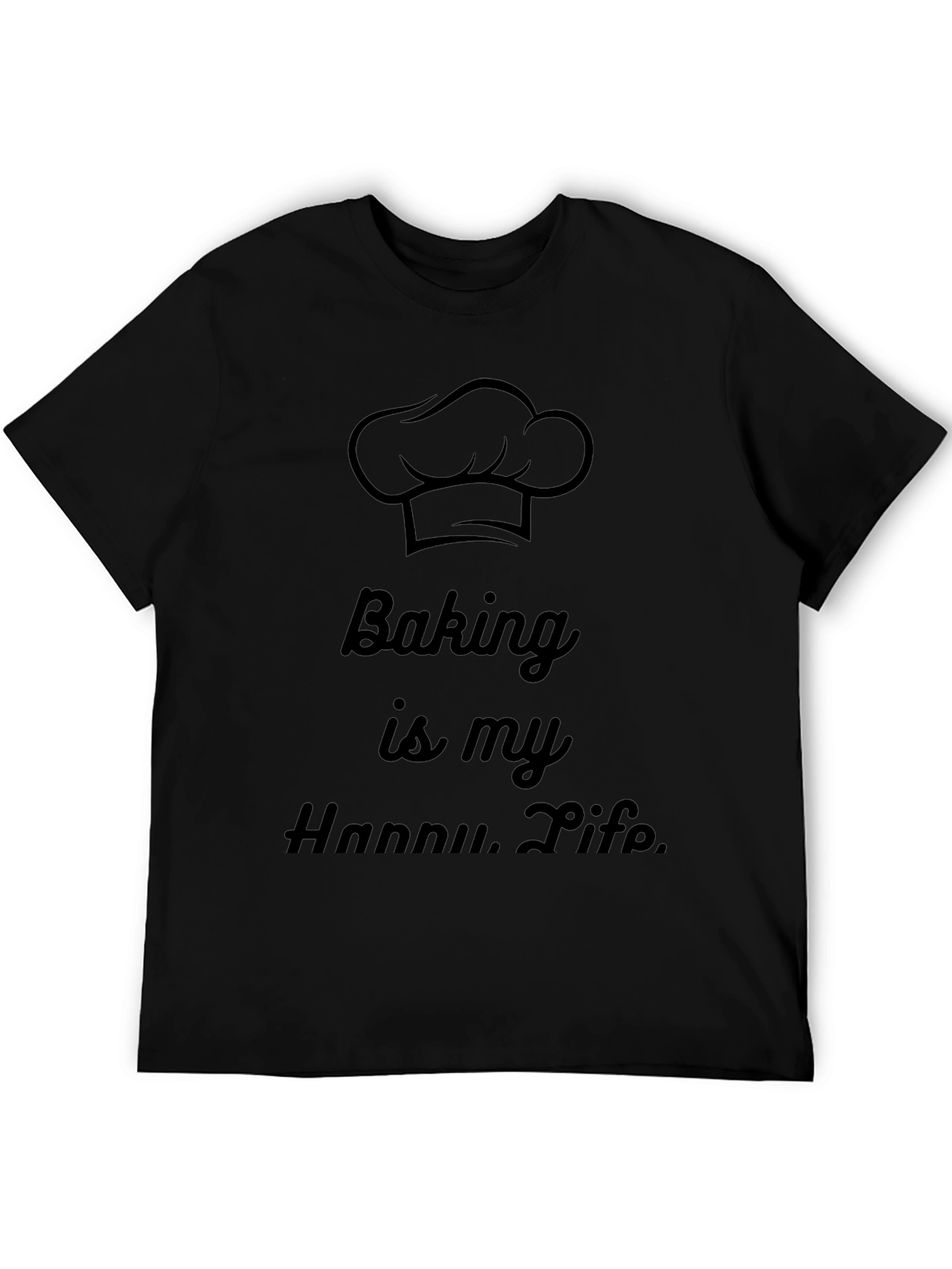 Baking Is My Happy Life Graphic T-Shirt