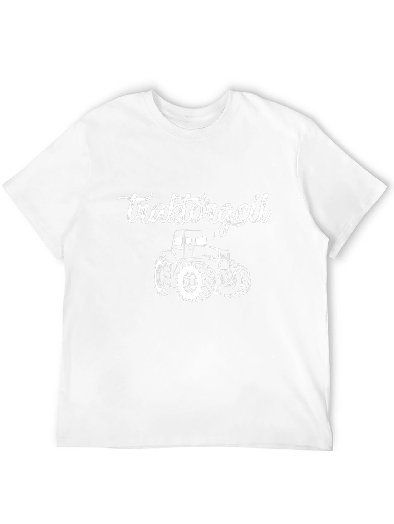 Tractorgeil Graphic Tee - Black Cotton T-Shirt