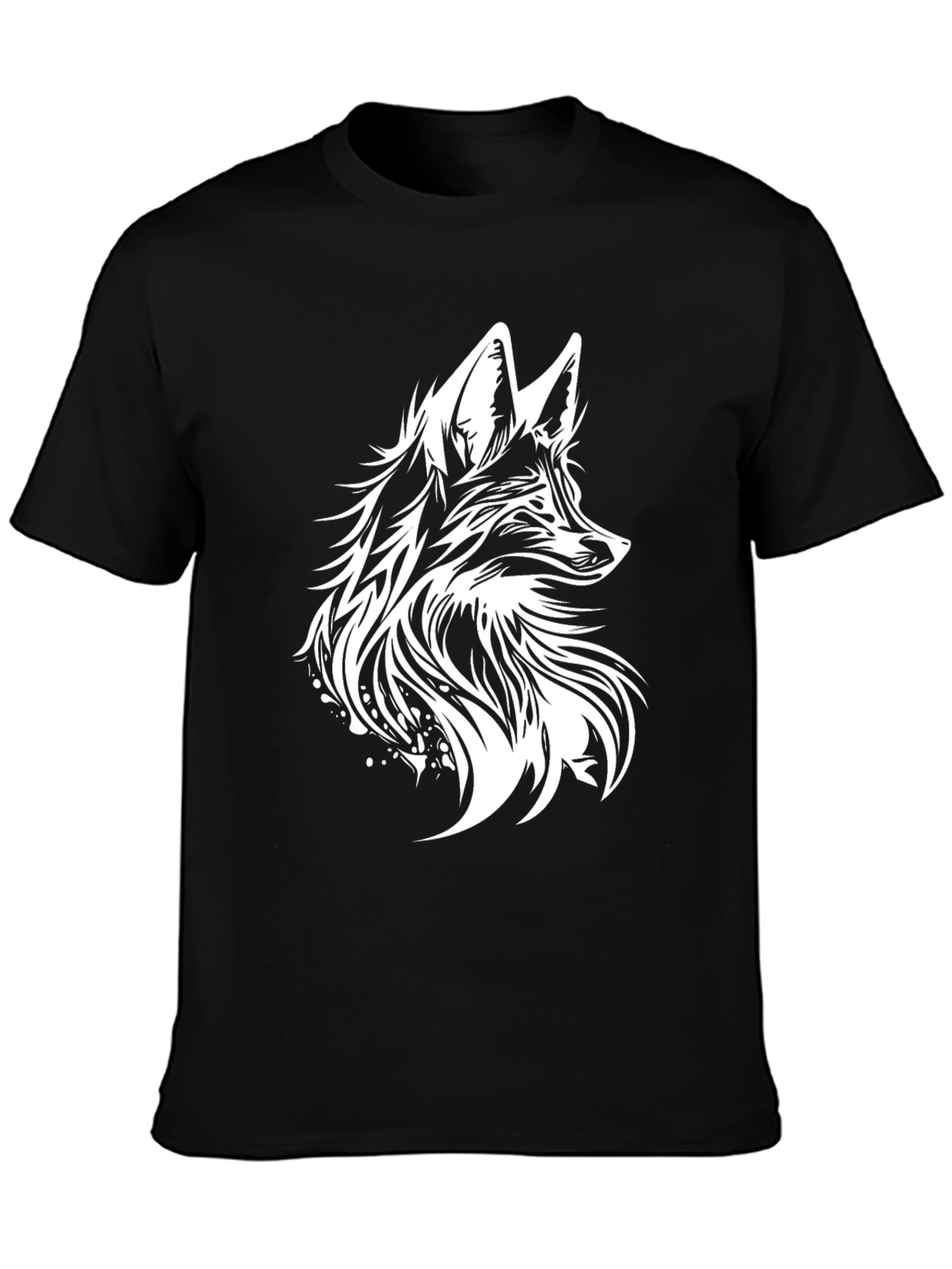 Fox Graphic Tee - Mens Black T-Shirt