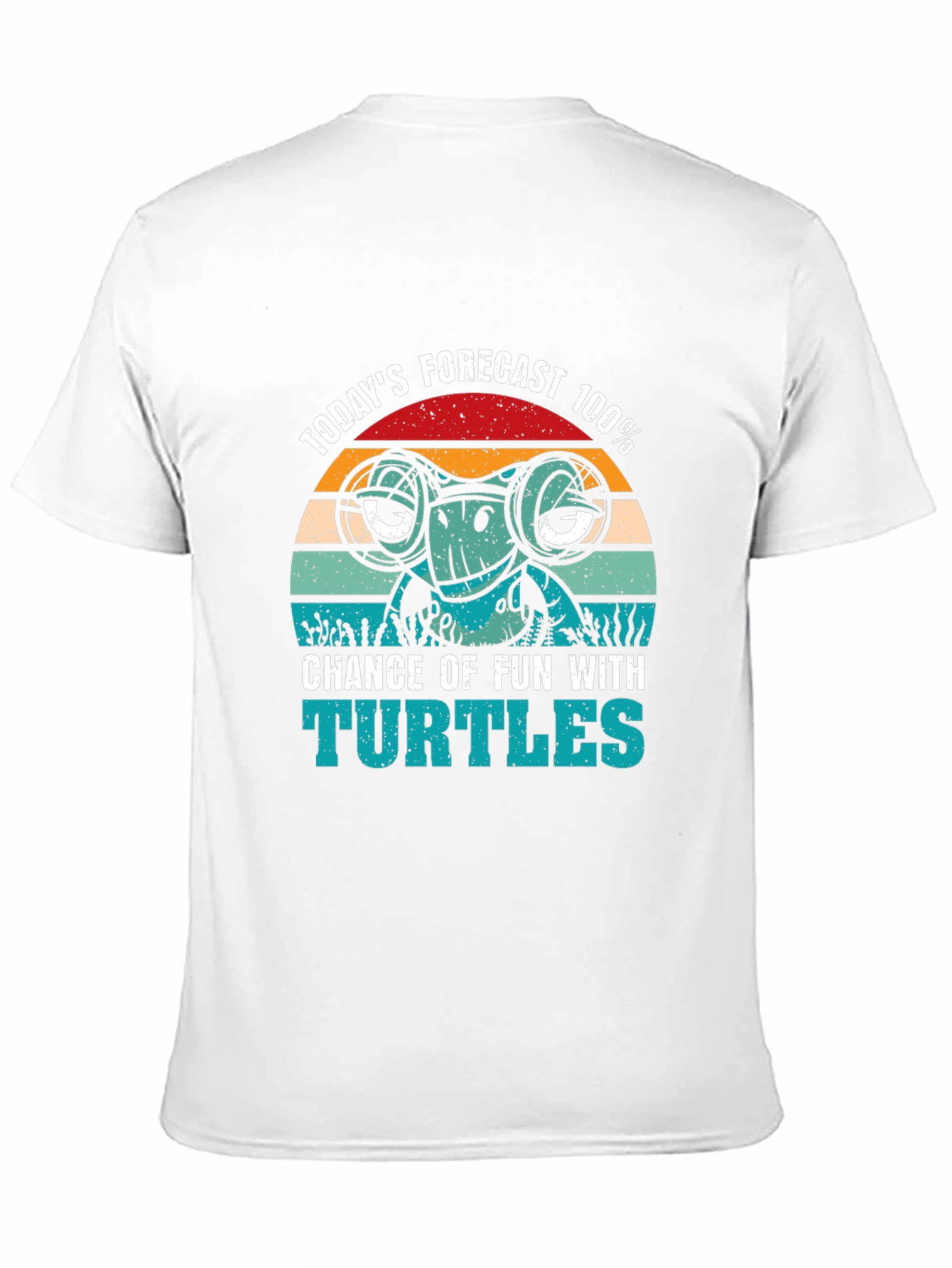 Turtle Fun Forecast T-Shirt - Cute Reptile Tee