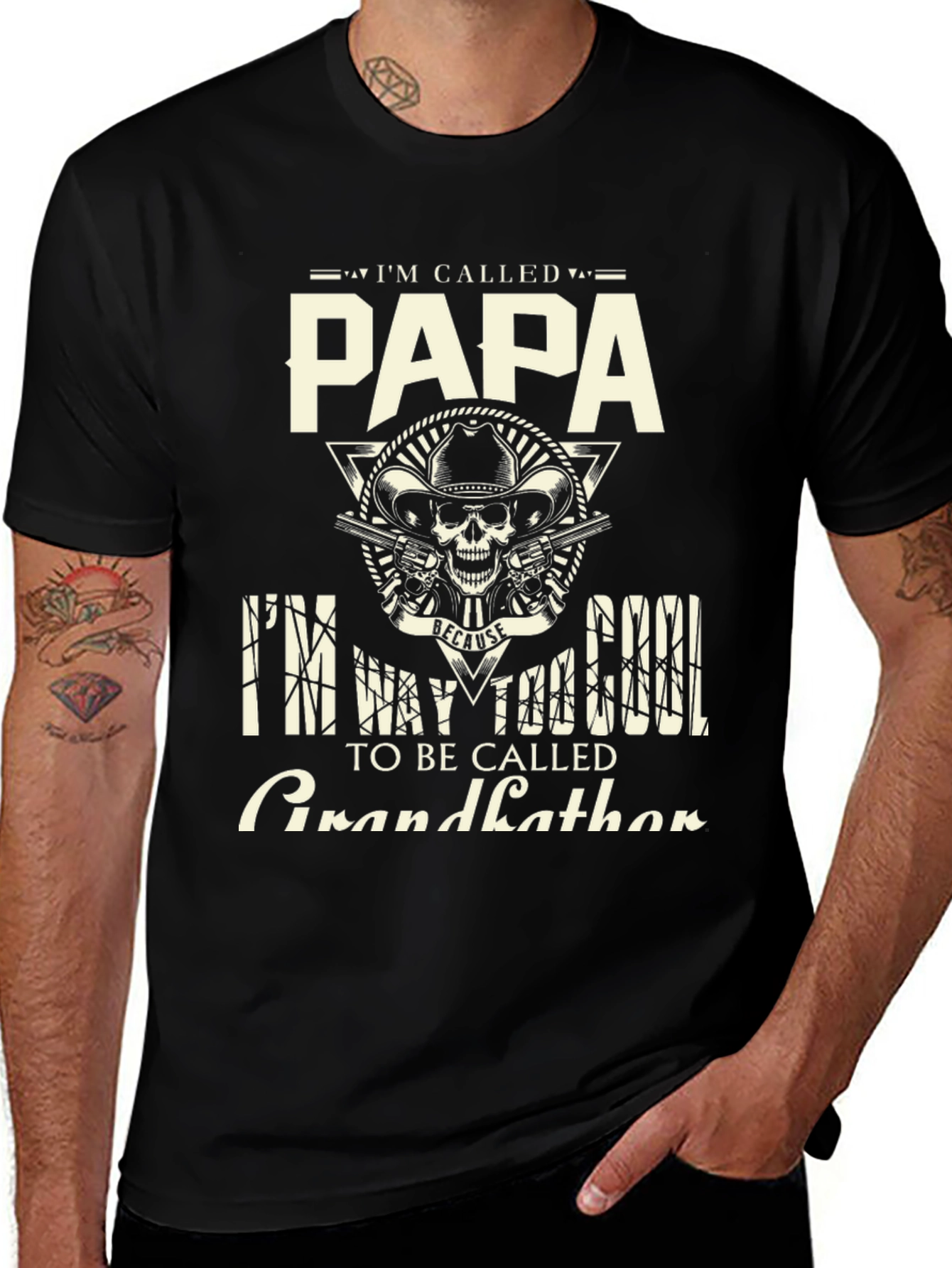 Papa Too Cool T-Shirt