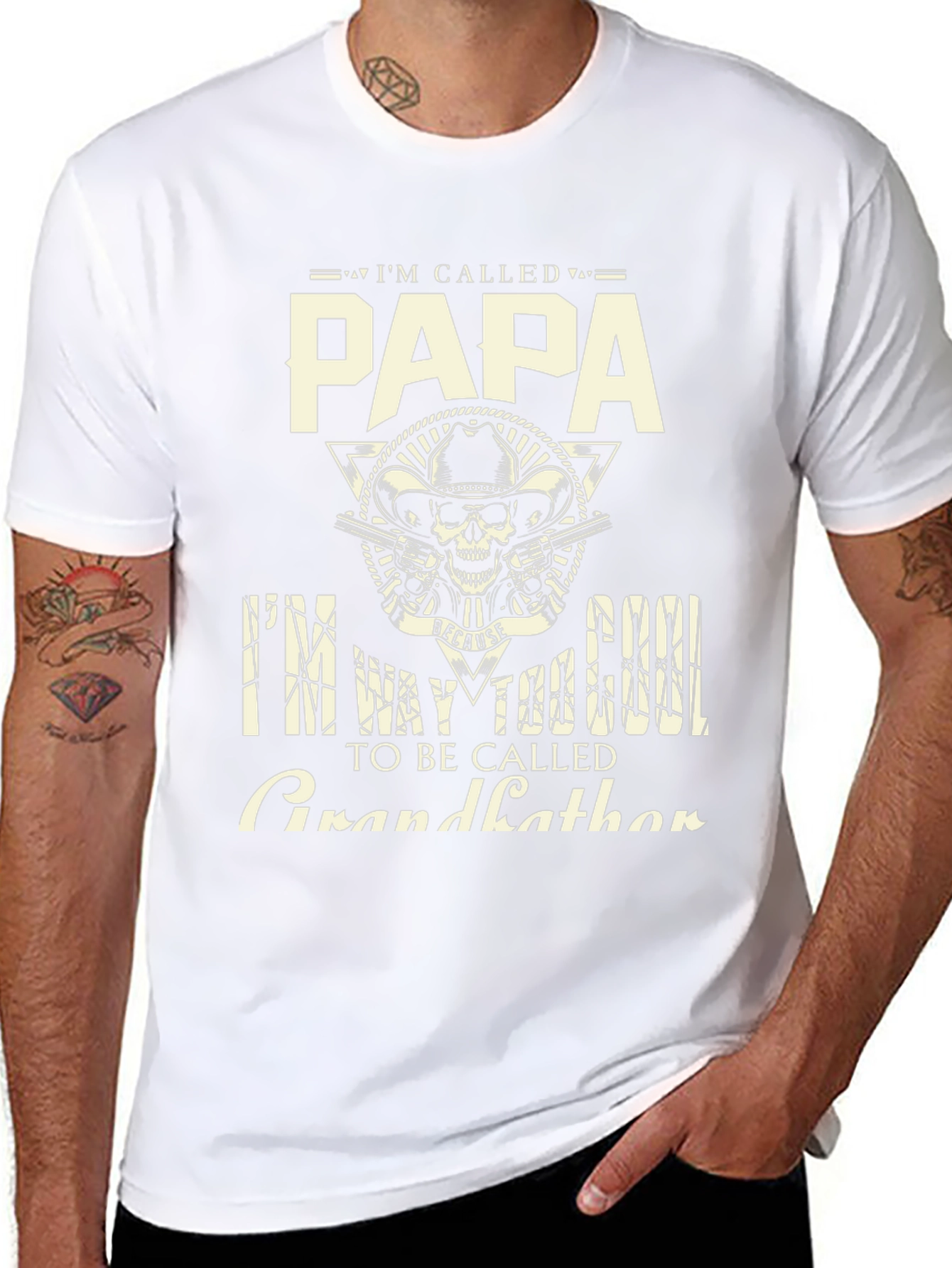 Papa Too Cool T-Shirt