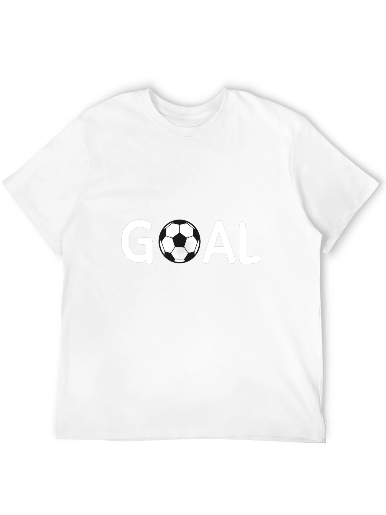 Goal T-Shirt - Black Soccer Ball Tee