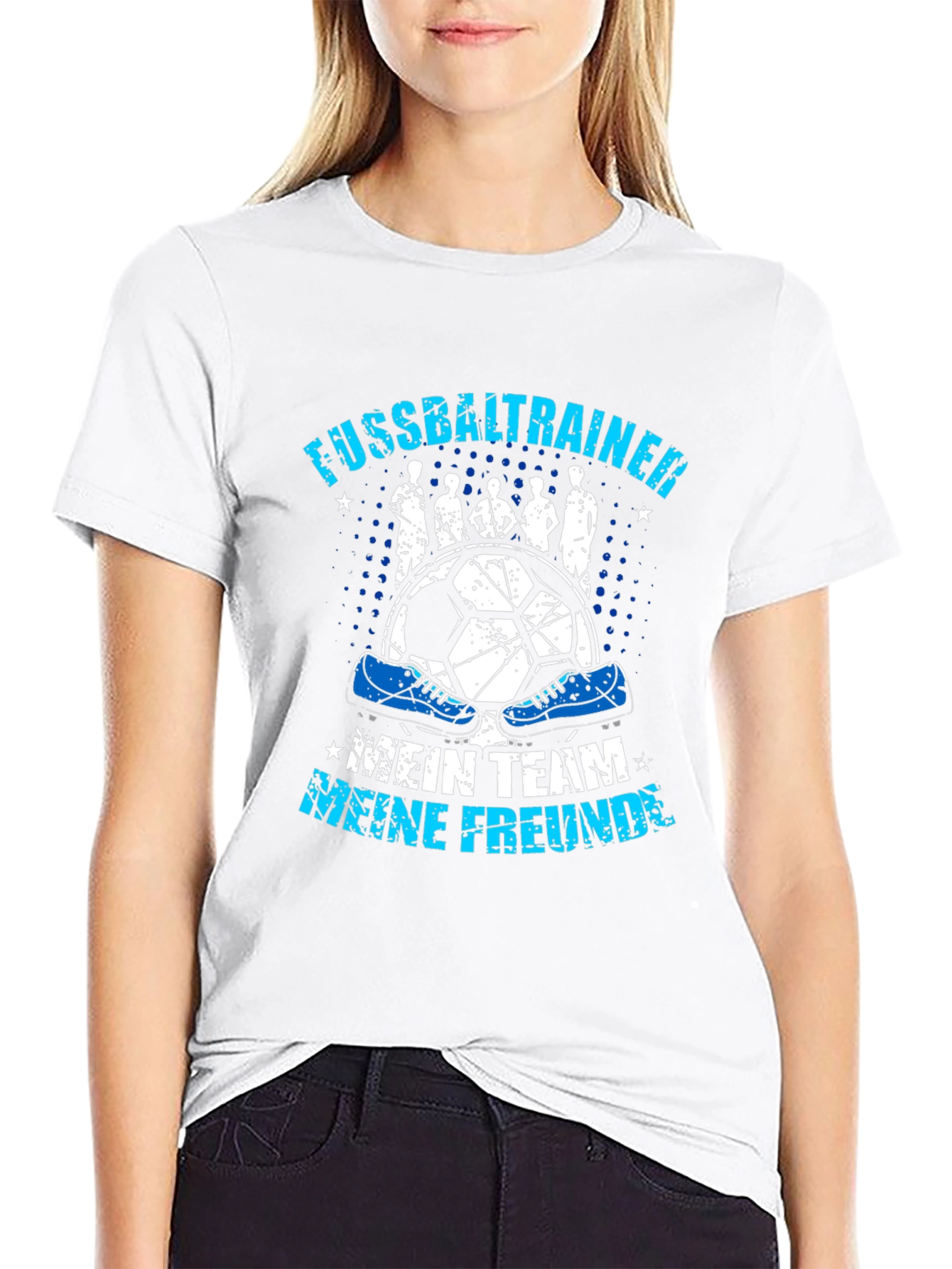 Fussballtrainer Mein Team T-Shirt