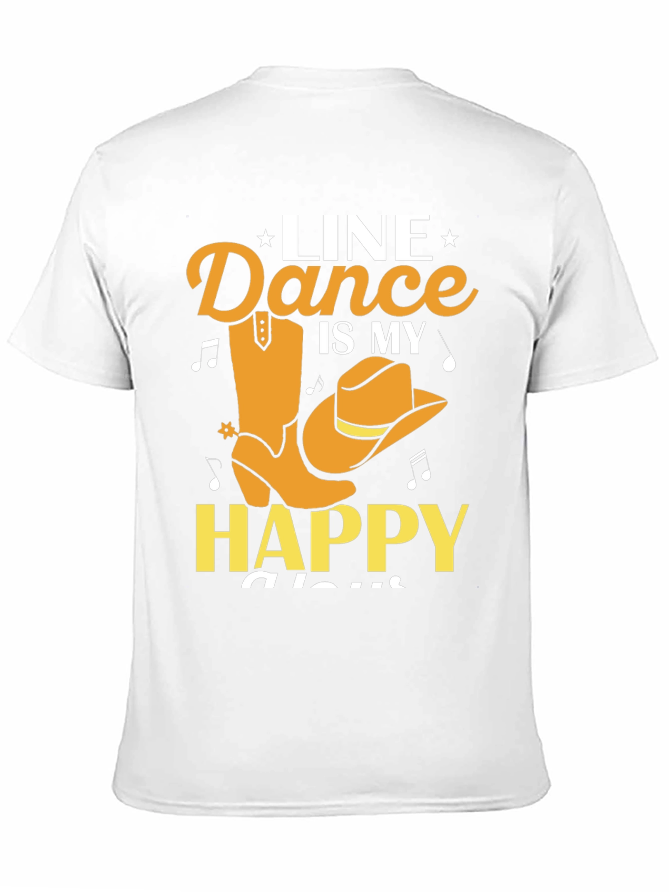 Line Dance Is My Happy Place Graphic Tee