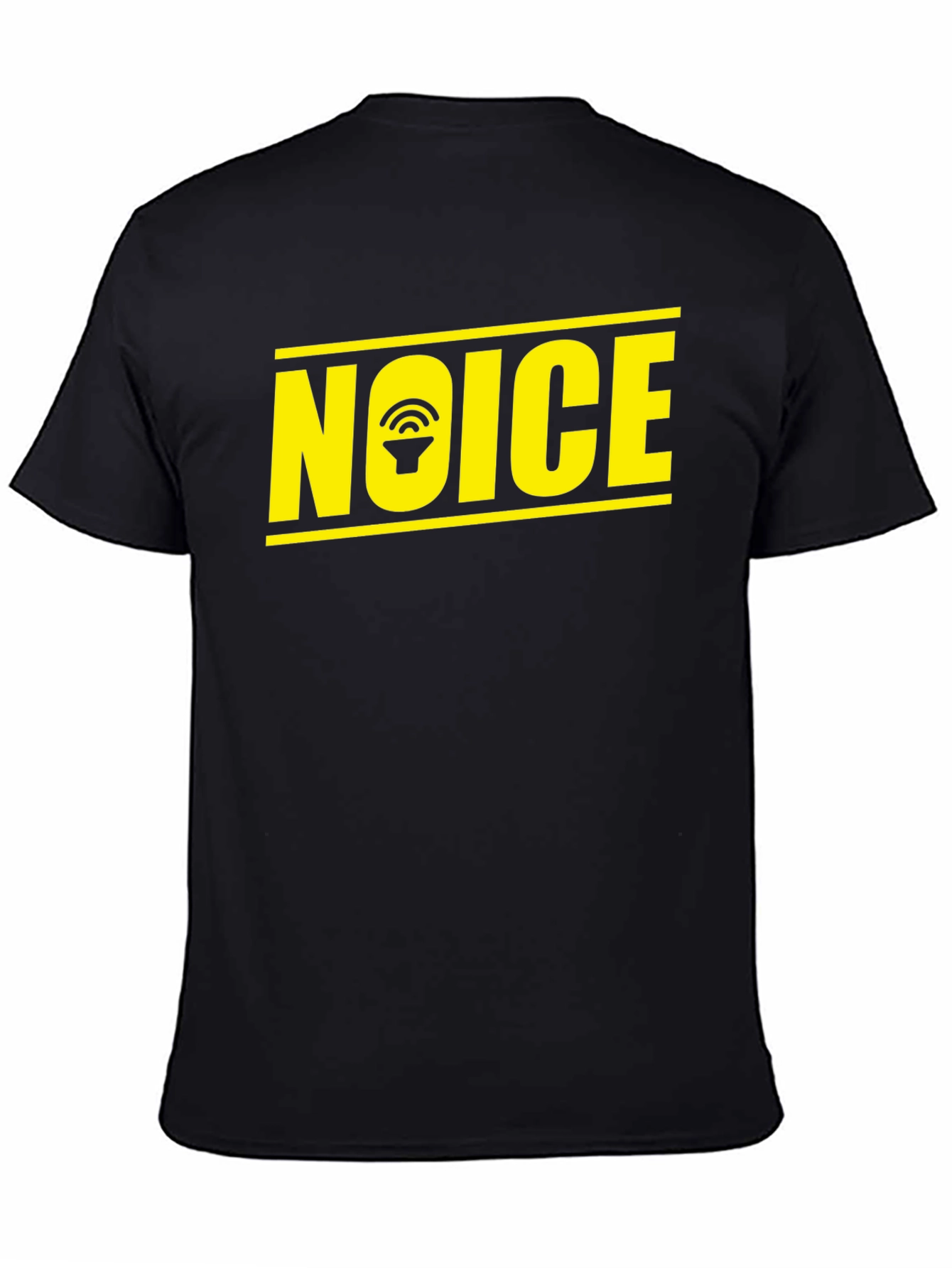 NOICE T-Shirt - Speaker Graphic Tee - Black Cotton