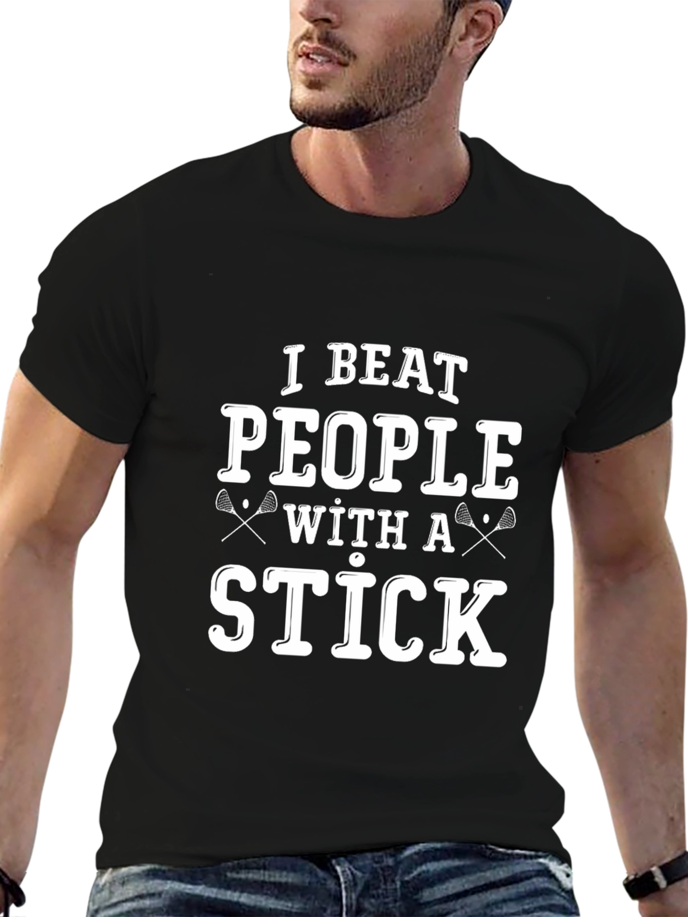 I Beat People With A Stick T-Shirt