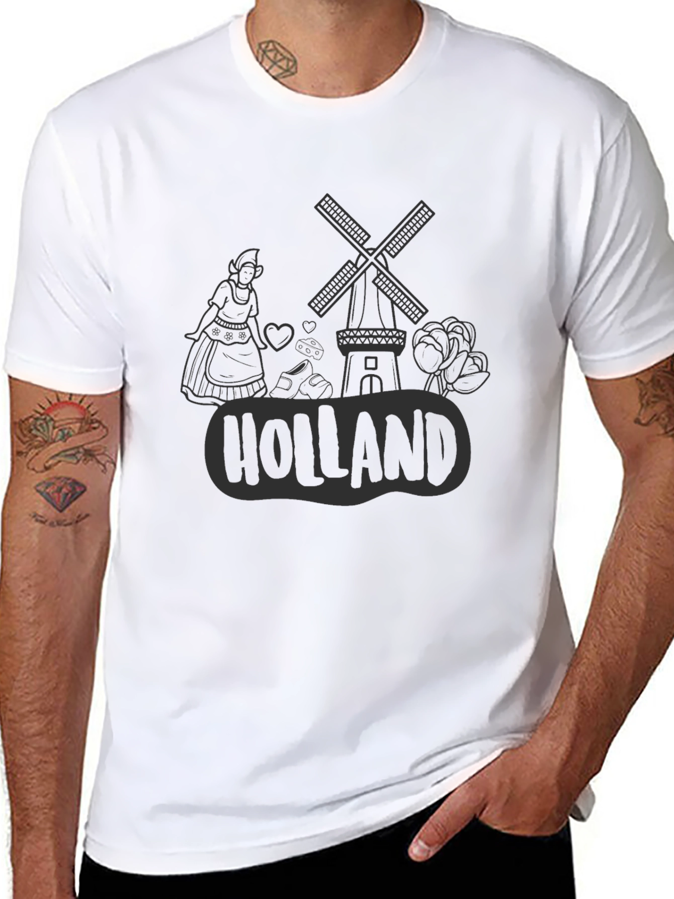Holland Graphic T-Shirt | Travel Souvenir Tee