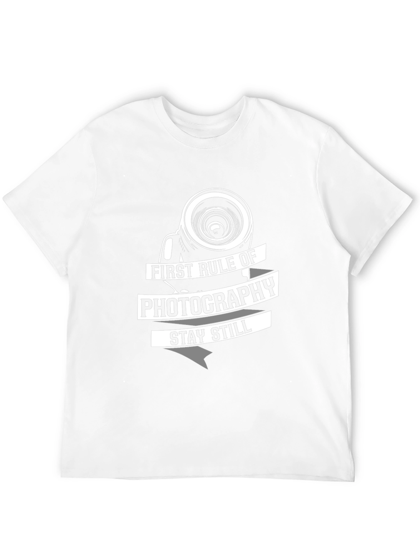 Photography Rule Black Graphic T-Shirt