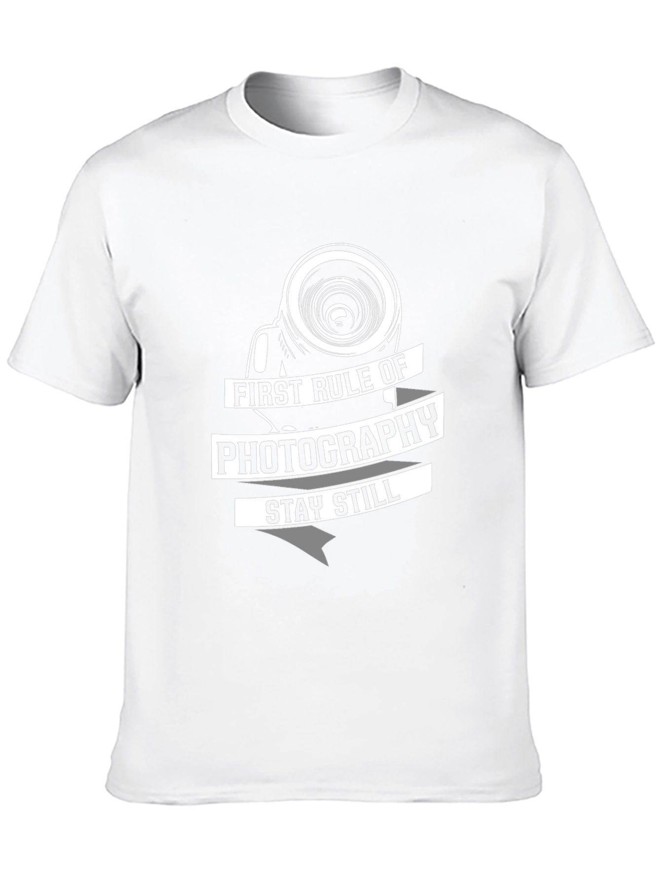 Photography Rule Black Graphic T-Shirt