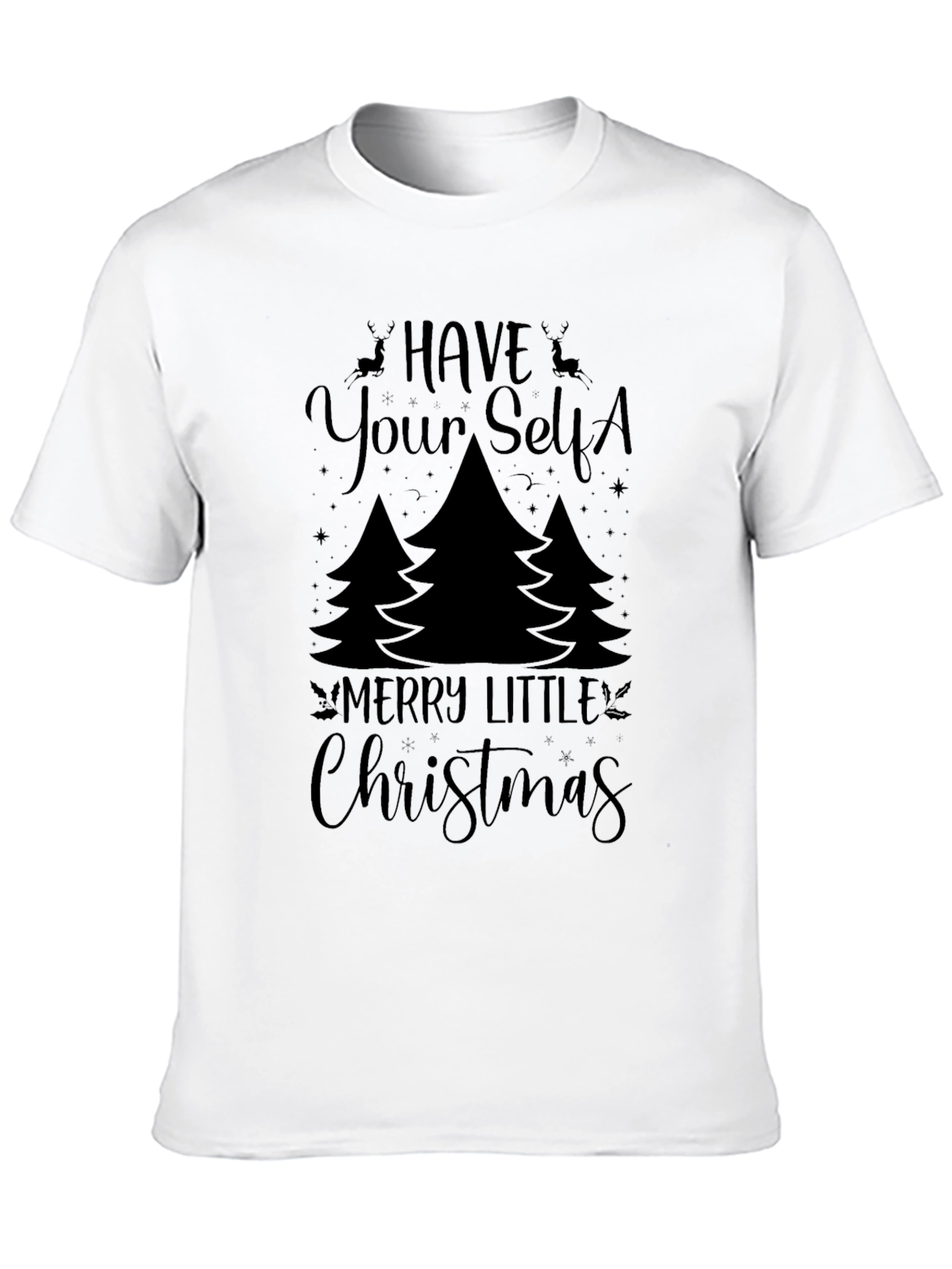 Festive Christmas T-Shirt: Have Yourself A Merry Little Christmas
