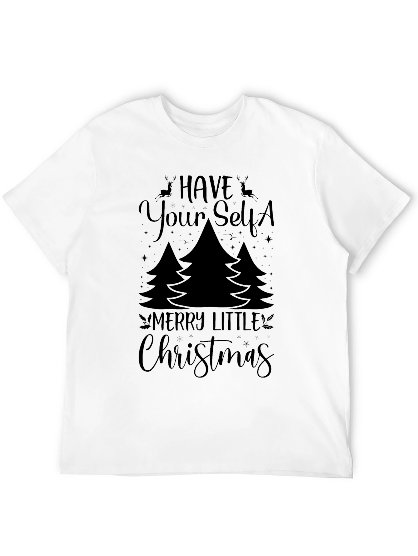 Festive Christmas T-Shirt: Have Yourself A Merry Little Christmas