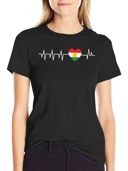 Kurdish Heartbeat T-Shirt - Show Your Pride!