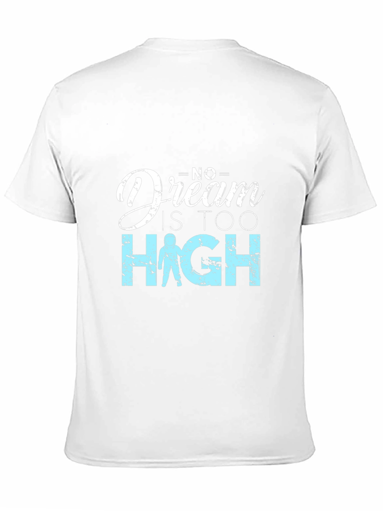 Dream Too High Graphic Black T-Shirt