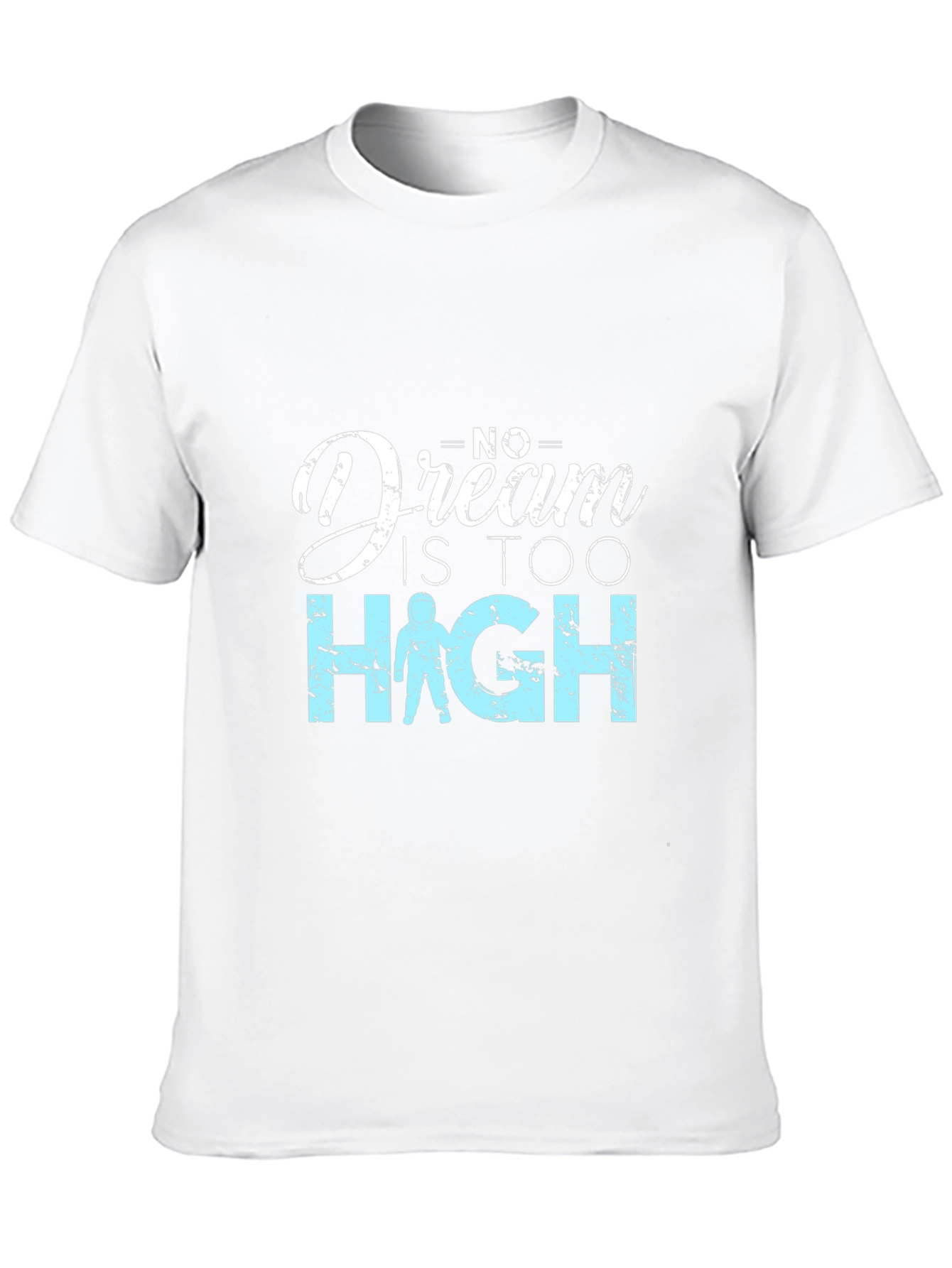 Dream Too High Graphic Black T-Shirt