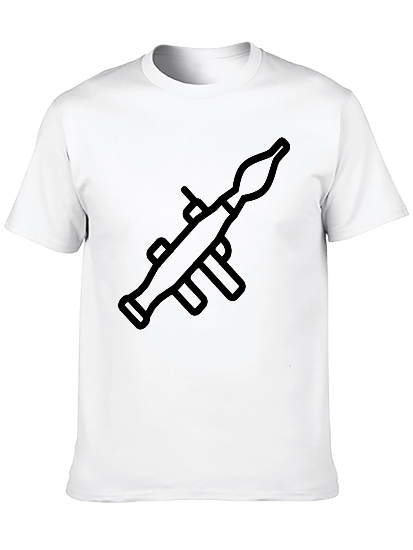 Rocket Launcher T-Shirt - Black Graphic Tee