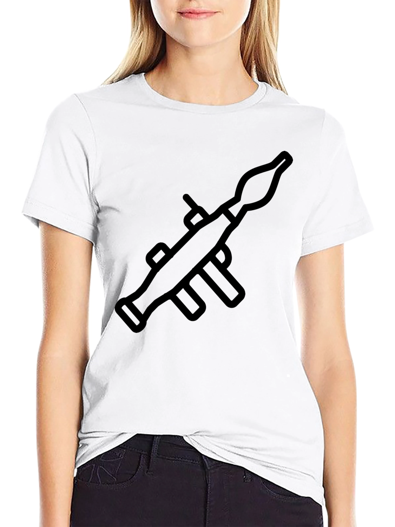 Rocket Launcher T-Shirt - Black Graphic Tee