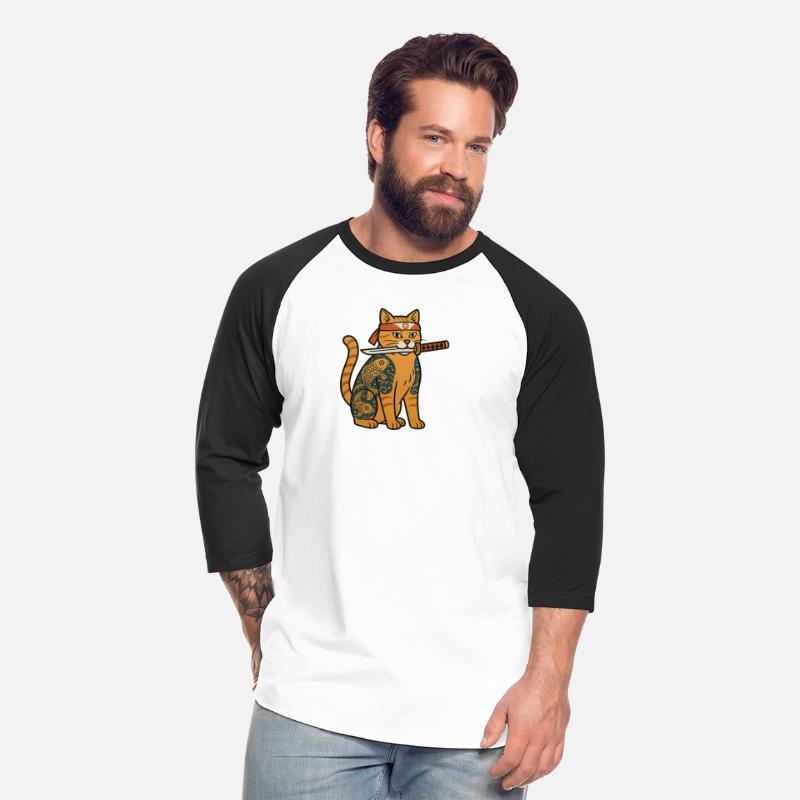 Katana Whiskers: Inked Samurai Cat