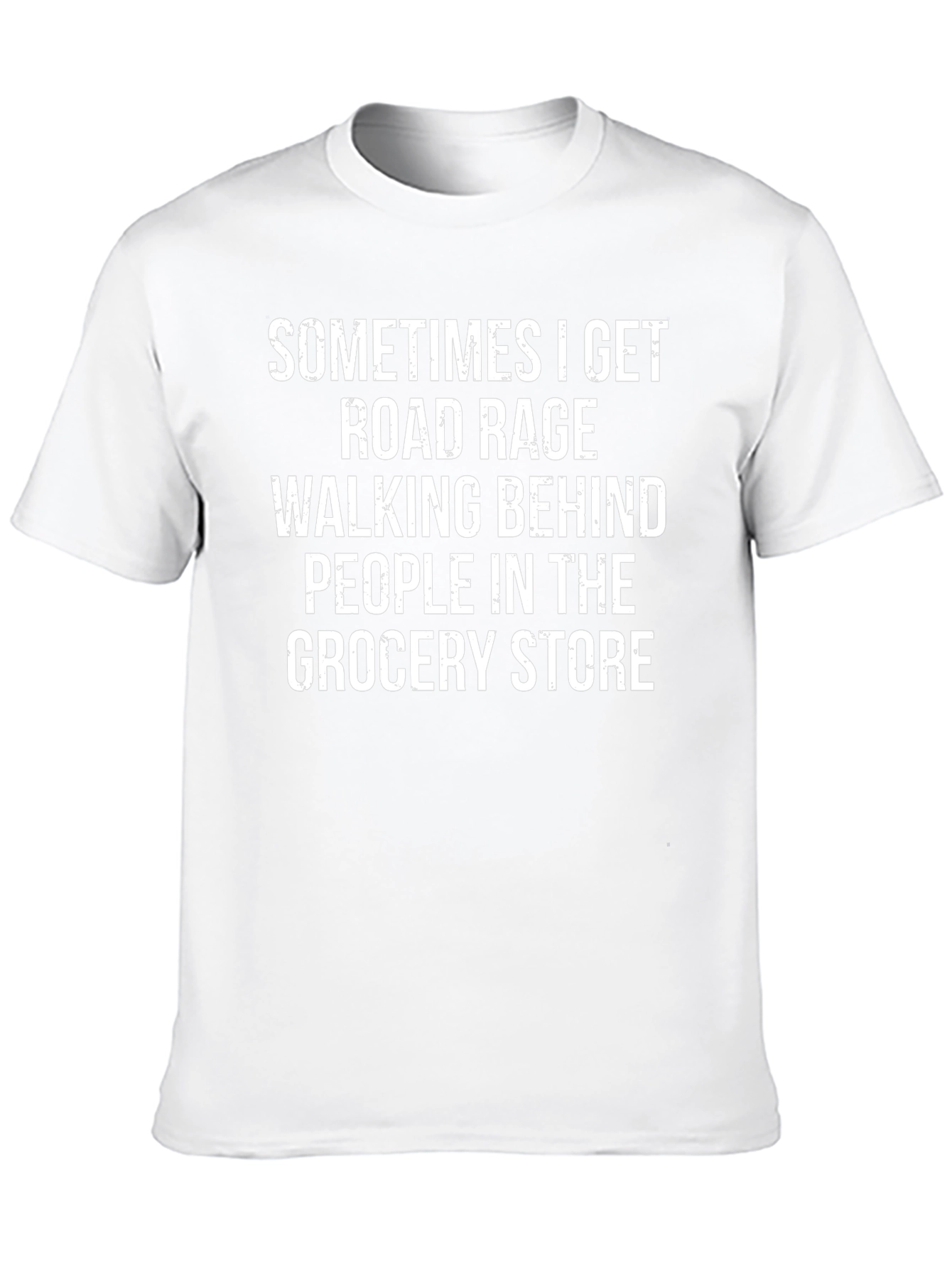 Road Rage Grocery Store T-Shirt