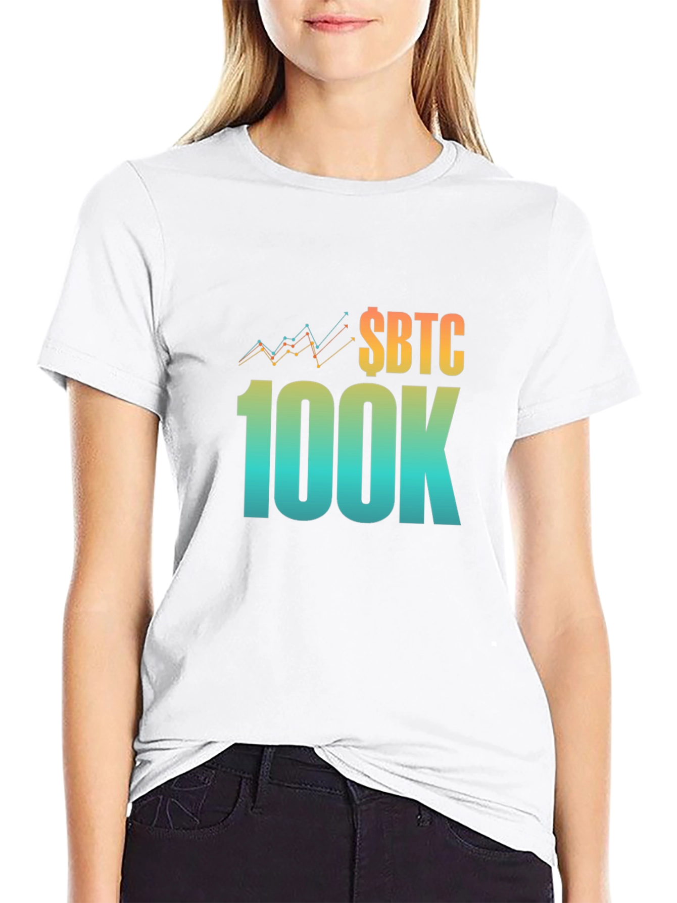 Bitcoin $BTC 100K Crypto T-Shirt