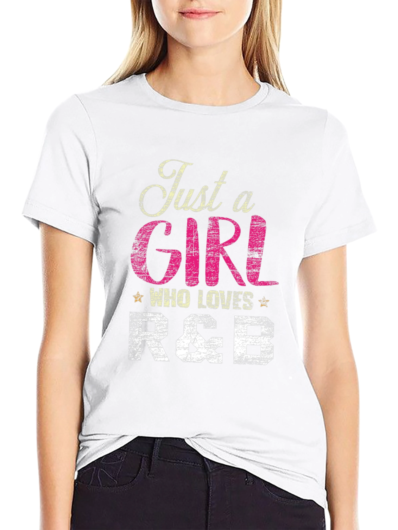 Just a Girl Who Loves R&B T-Shirt