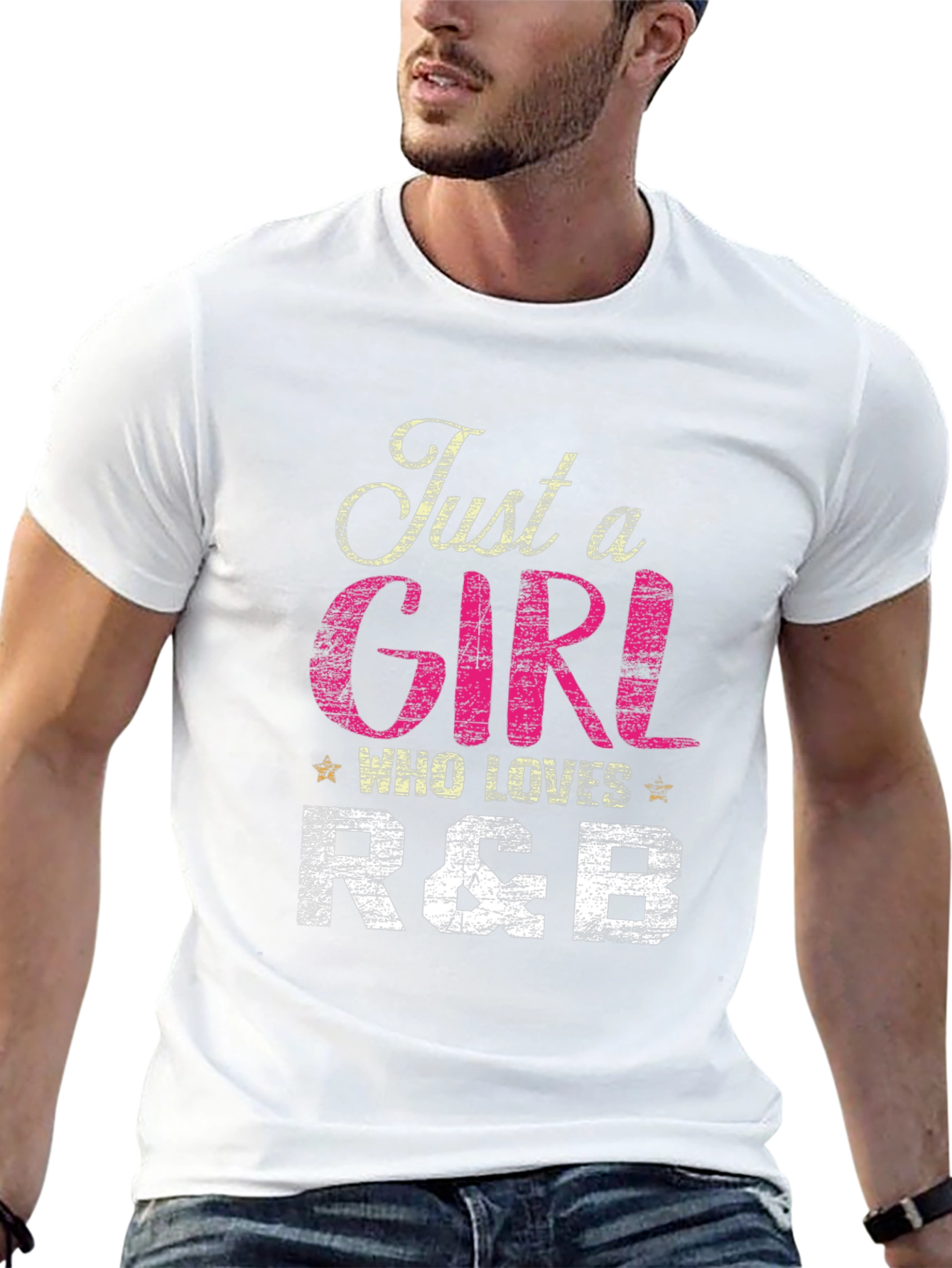 Just a Girl Who Loves R&B T-Shirt