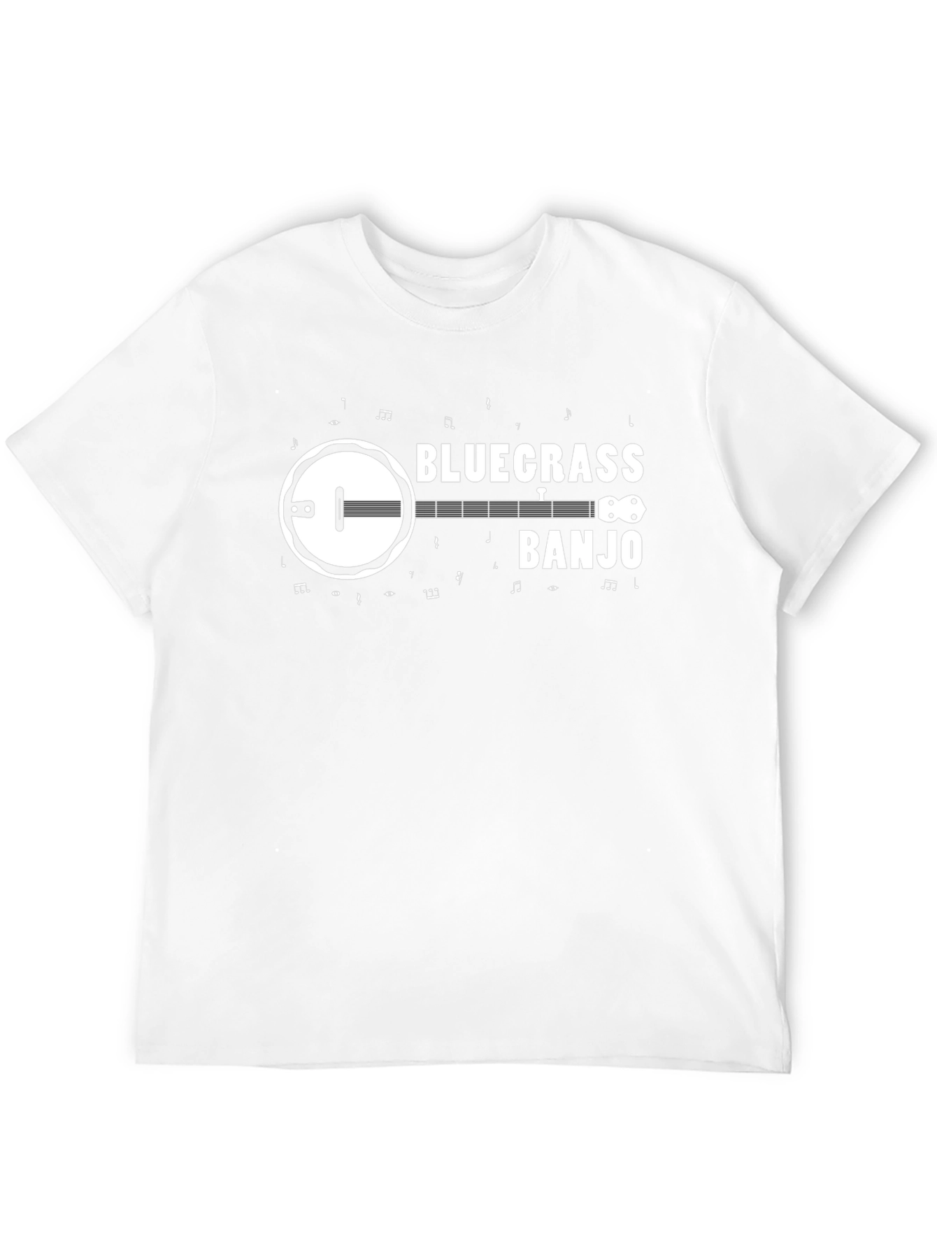 Bluegrass Banjo Graphic Tee - Musical Instrument T-Shirt