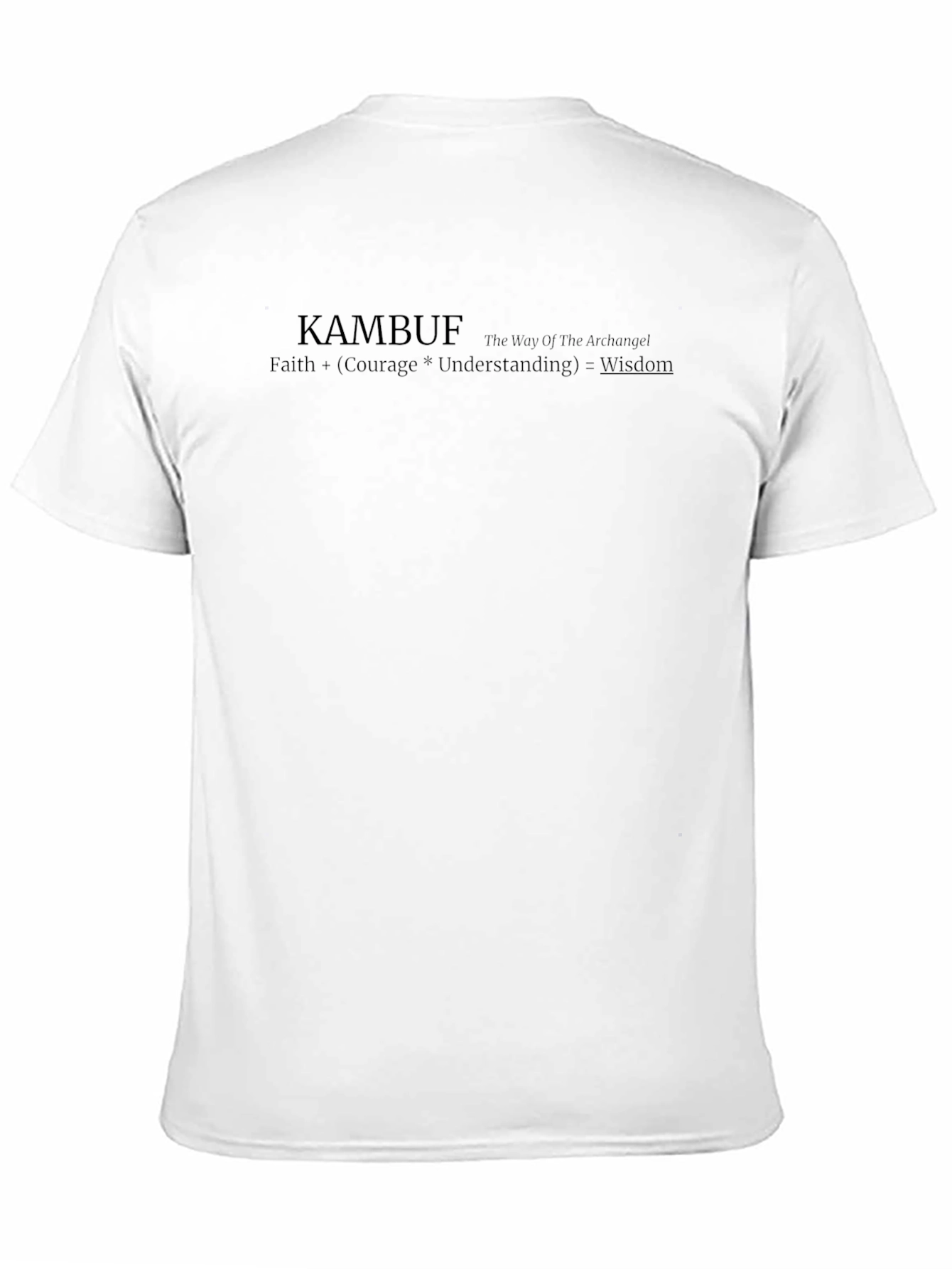 KAMBUF Wisdom Formula Graphic T-Shirt