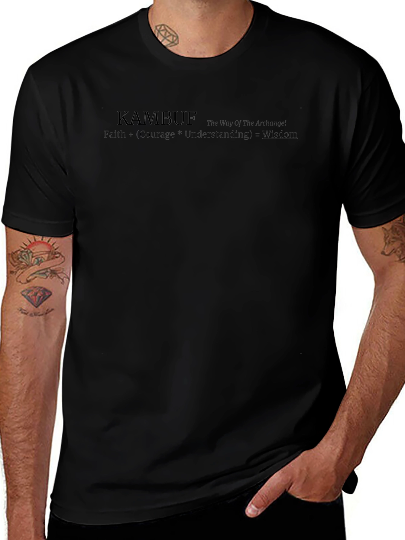 KAMBUF Wisdom Formula Graphic T-Shirt