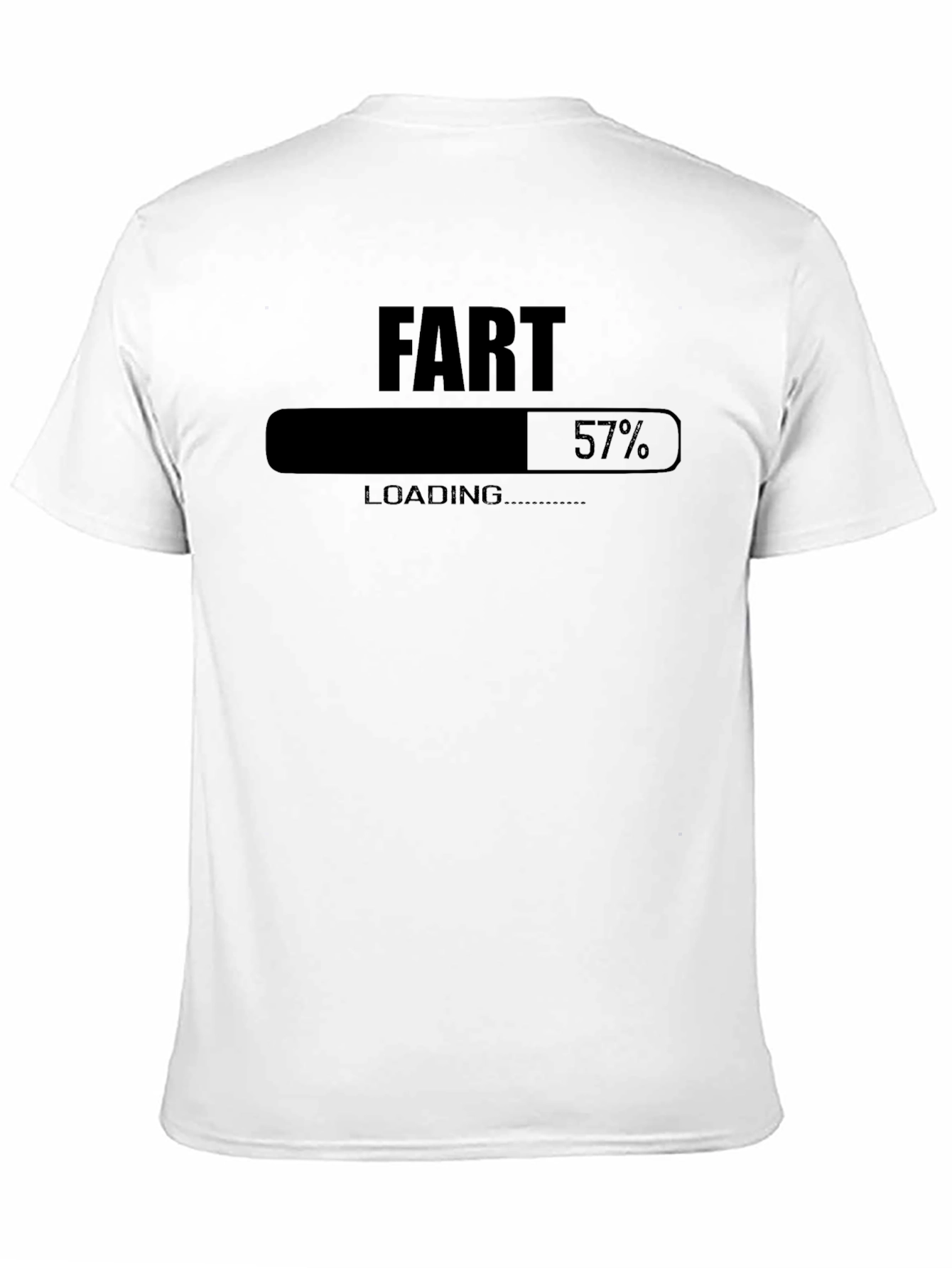 Fart Loading T-Shirt Funny Humor Novelty Tee