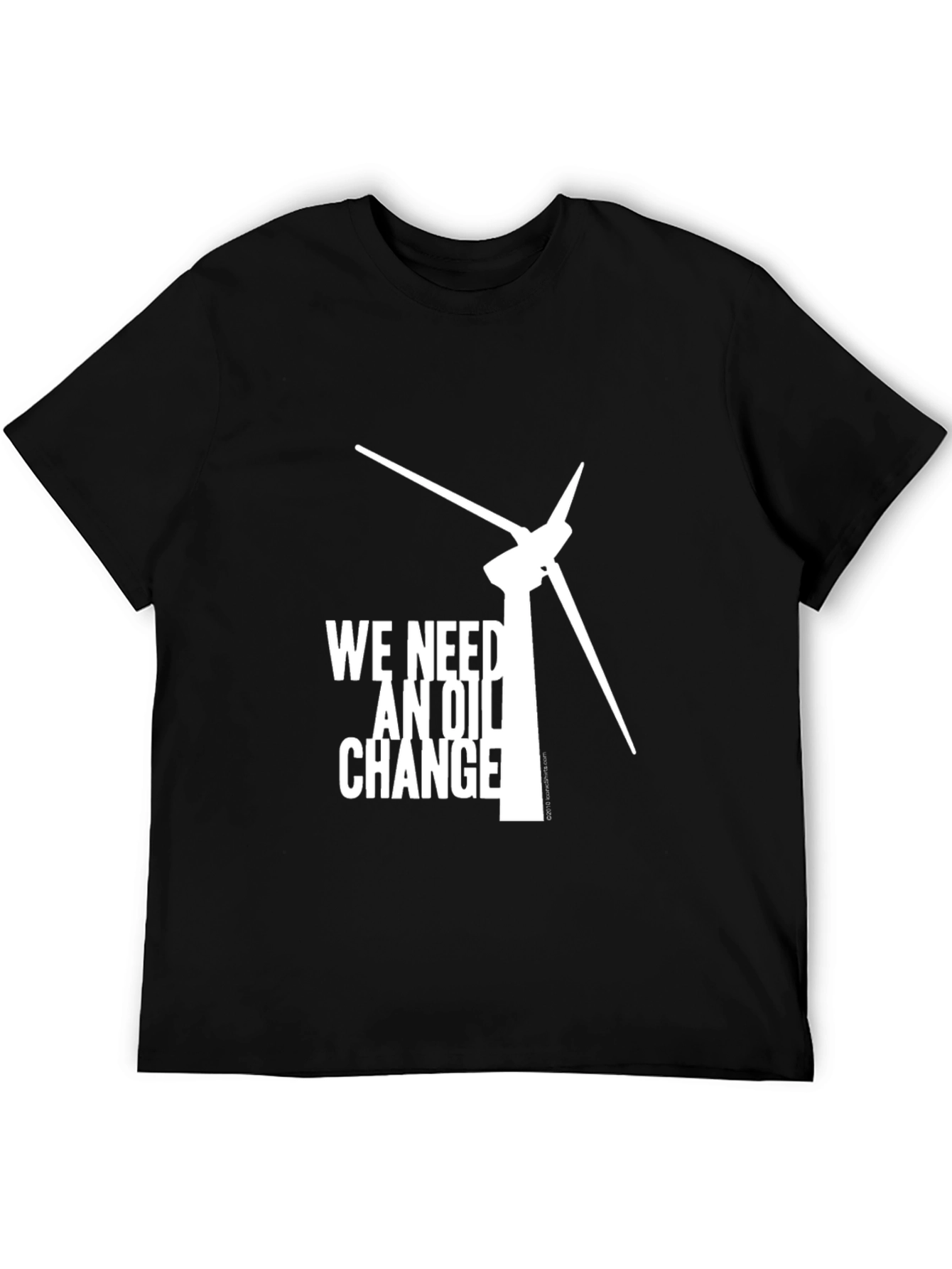 Eco-Friendly An Oil Change Graphic Tee