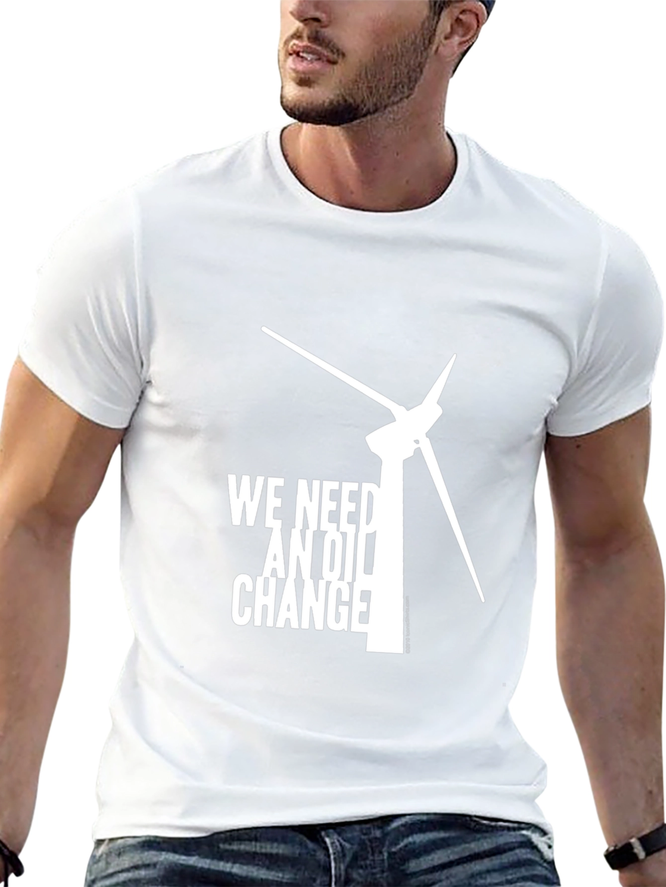 Eco-Friendly An Oil Change Graphic Tee