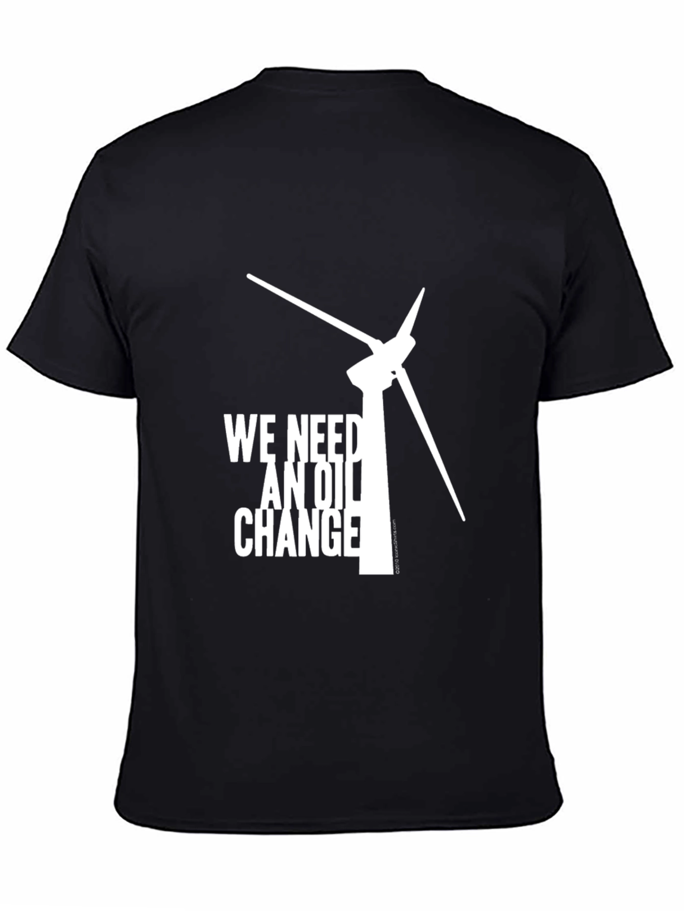 Eco-Friendly An Oil Change Graphic Tee