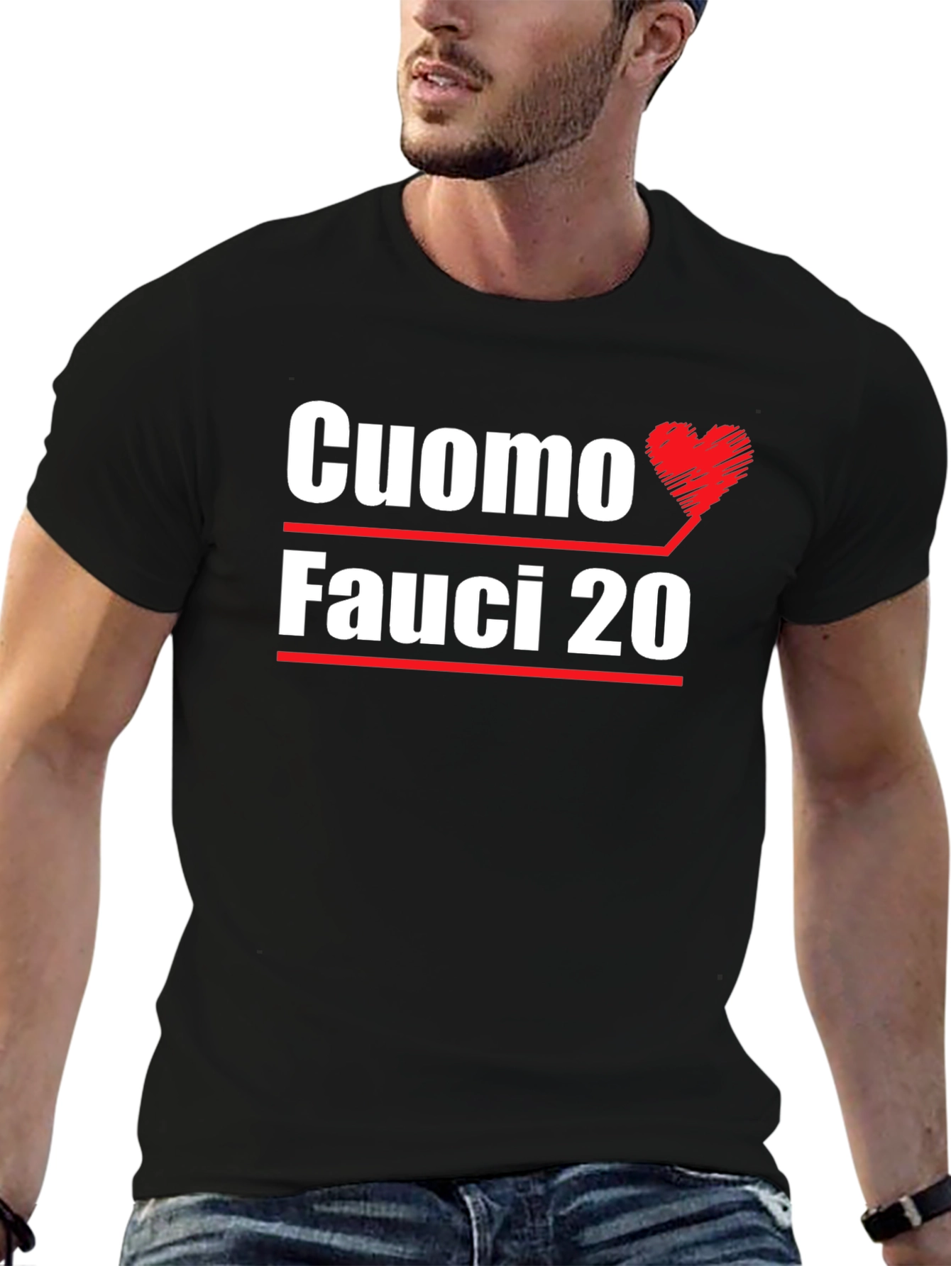 Cuomo Fauci 20 T-Shirt Political Tee