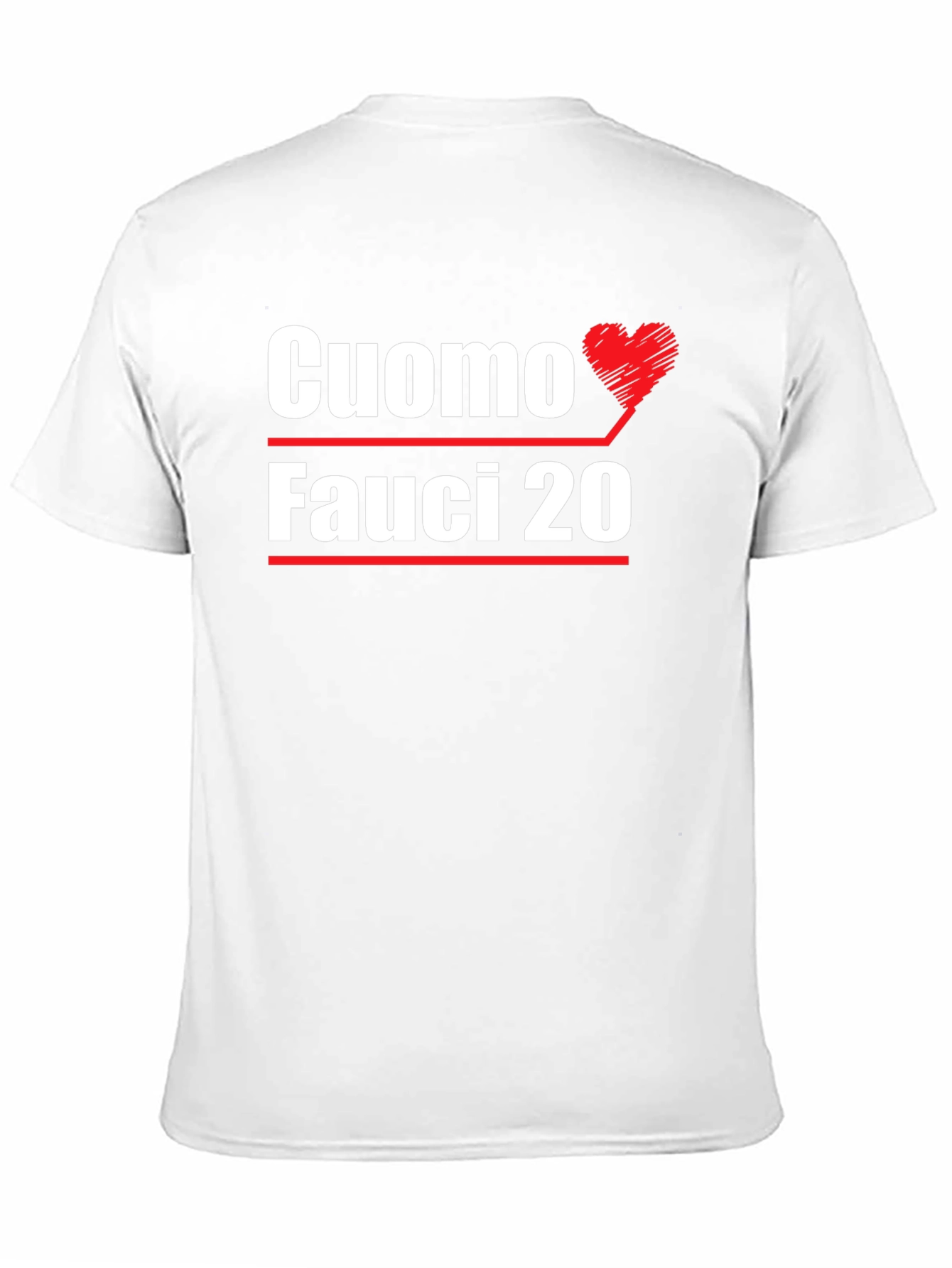 Cuomo Fauci 20 T-Shirt Political Tee