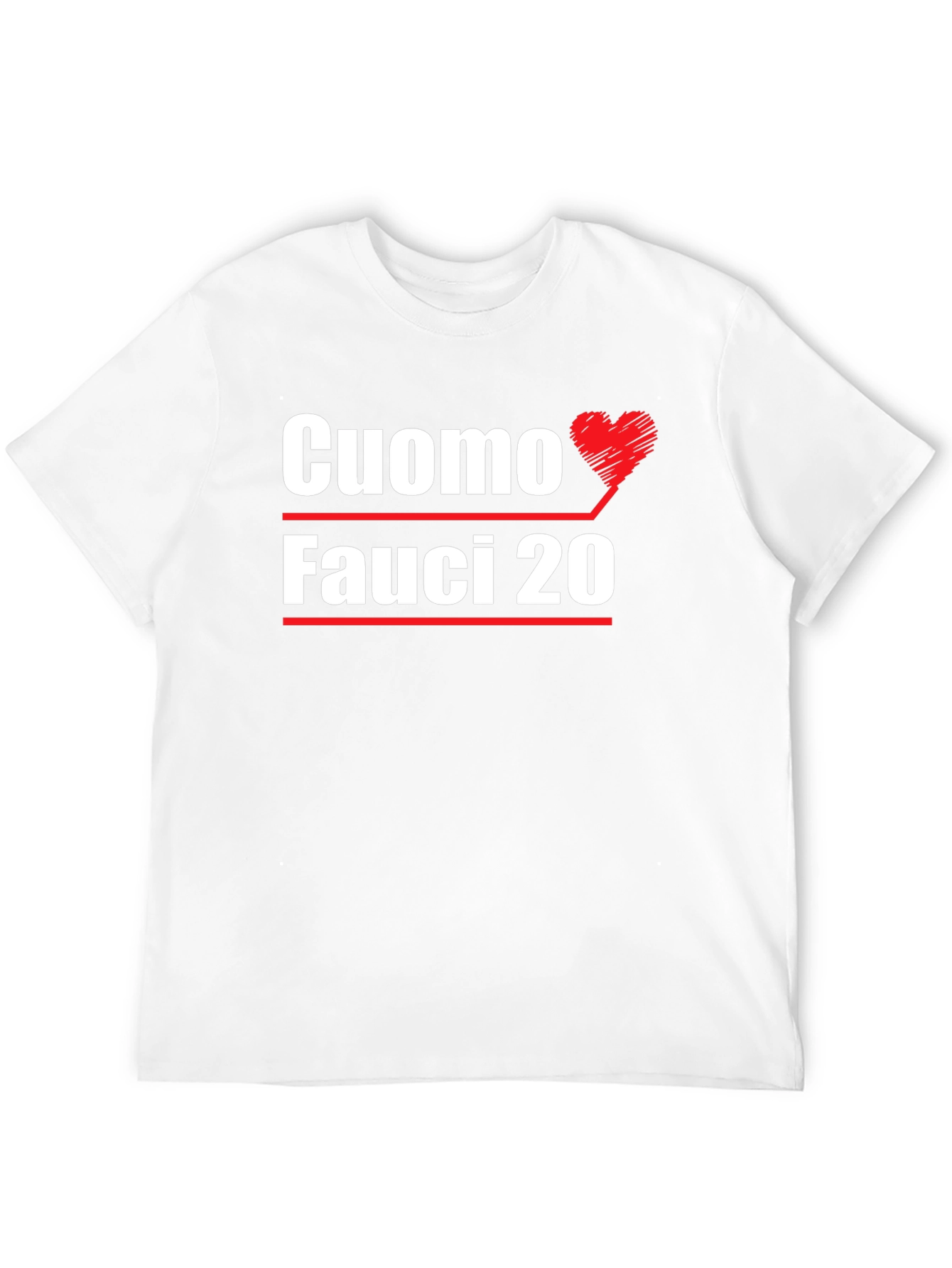 Cuomo Fauci 20 T-Shirt Political Tee