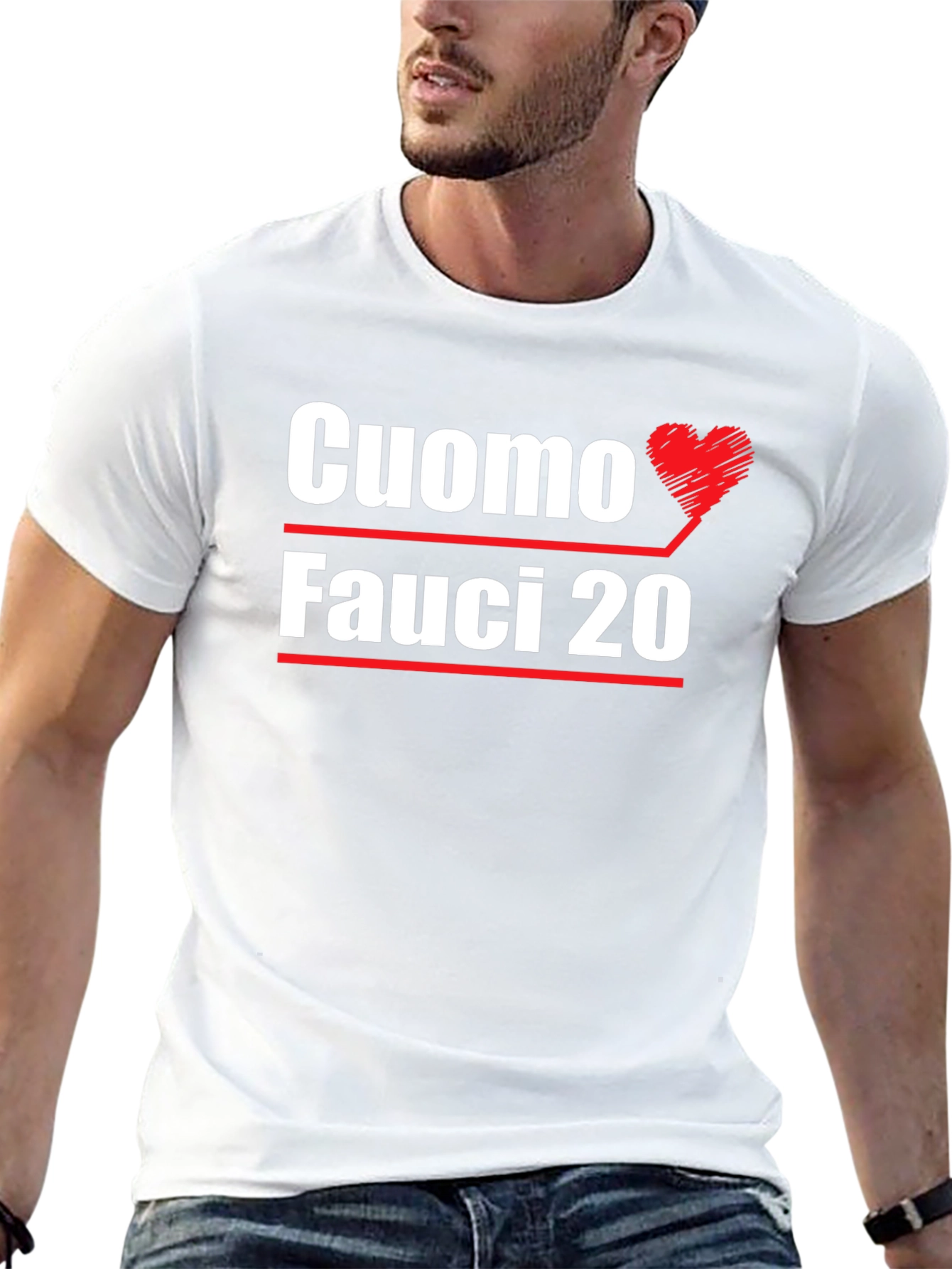 Cuomo Fauci 20 T-Shirt Political Tee