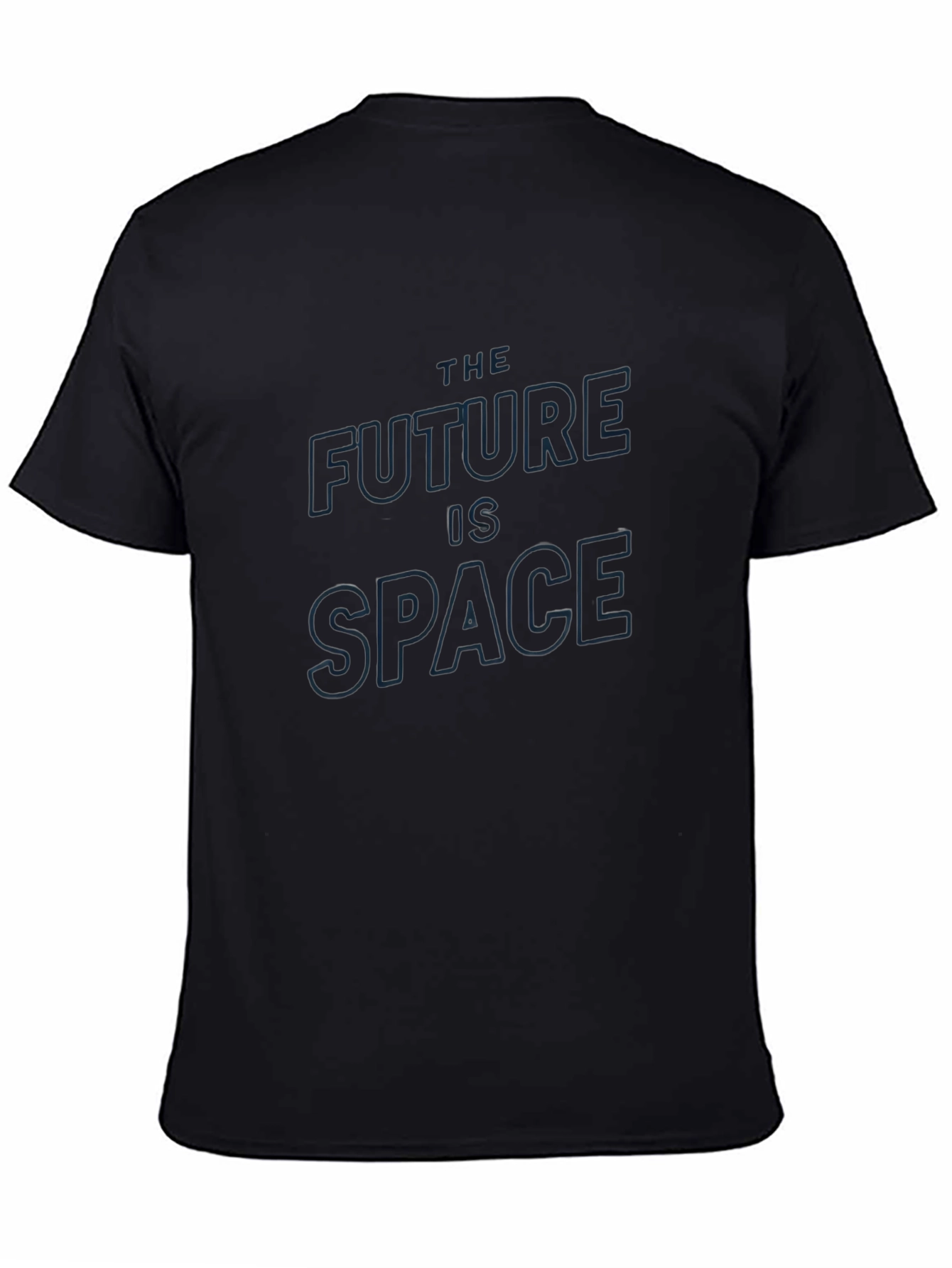 The Future is Space Black T-Shirt