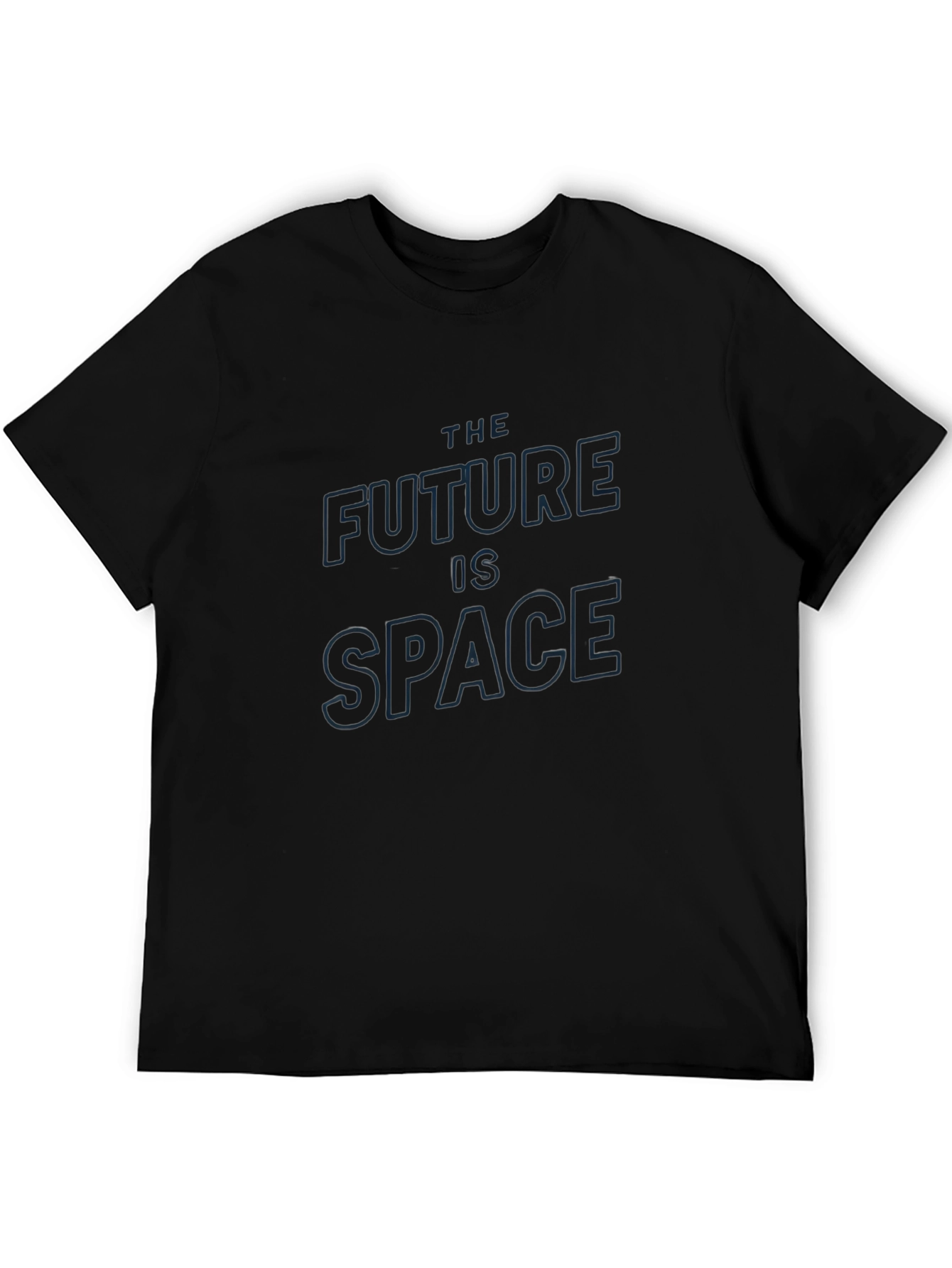The Future is Space Black T-Shirt