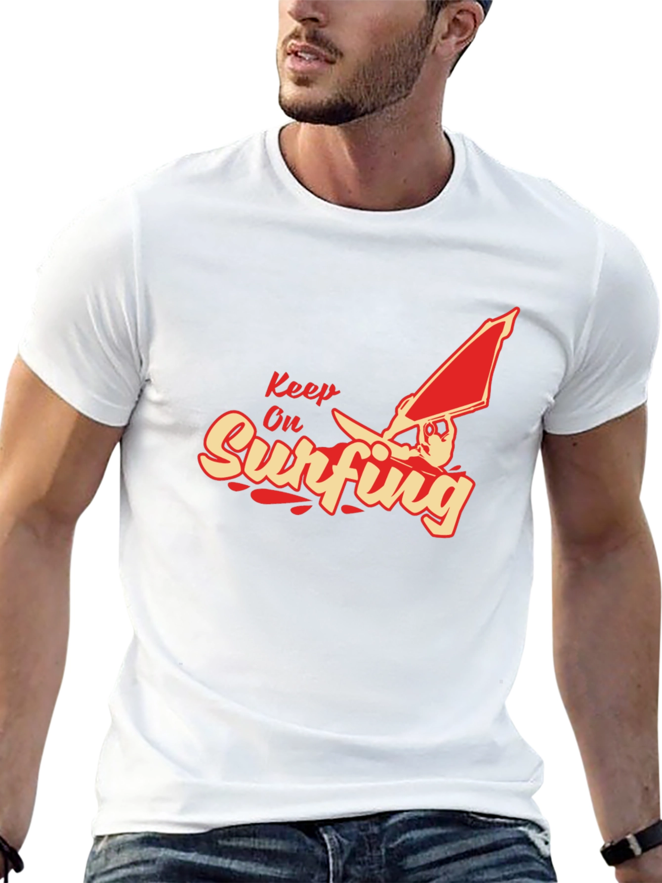 Keep On Surfing Graphic Tee