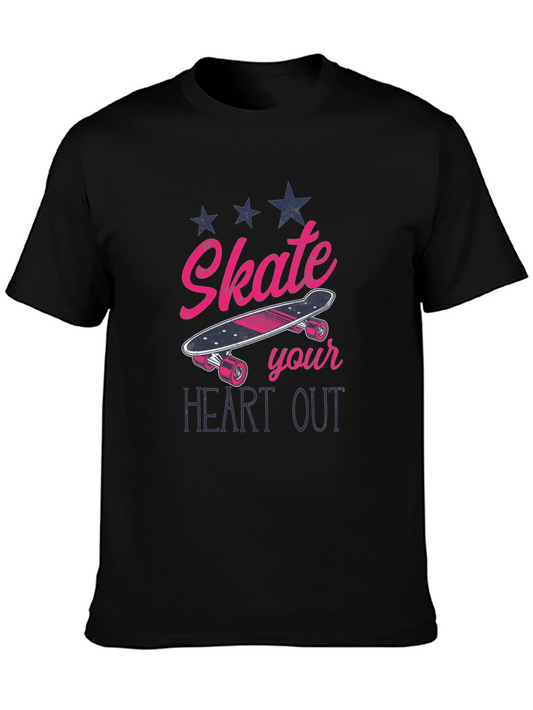 Skate Your Heart Out Graphic Tee