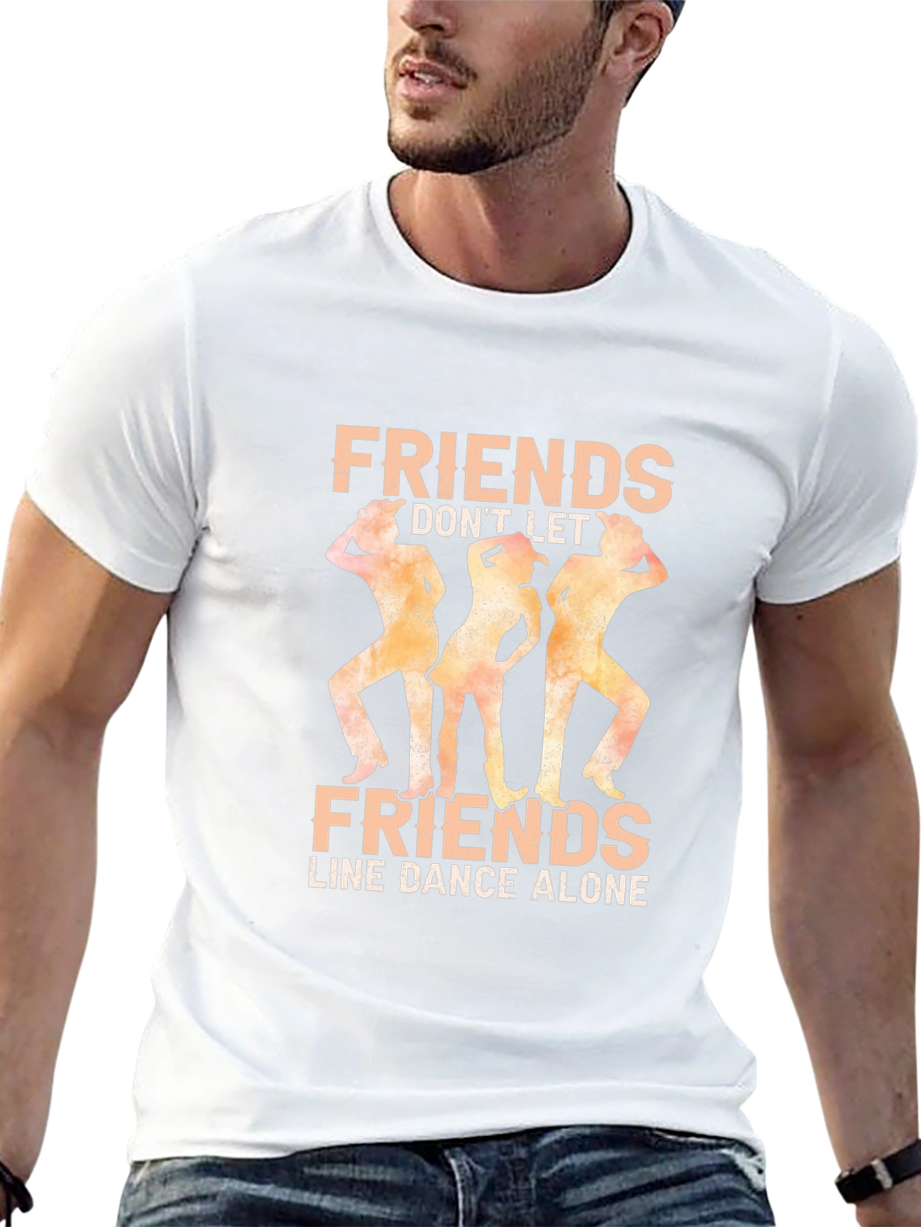 Friends Line Dance Tee