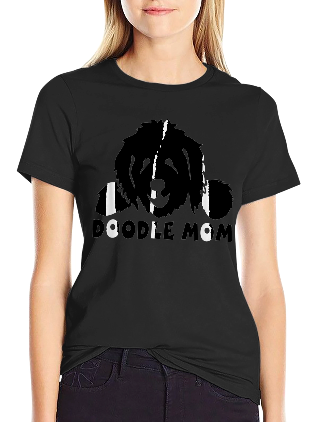 Doodle Mom T-Shirt - Stylish Dog Lover Tee
