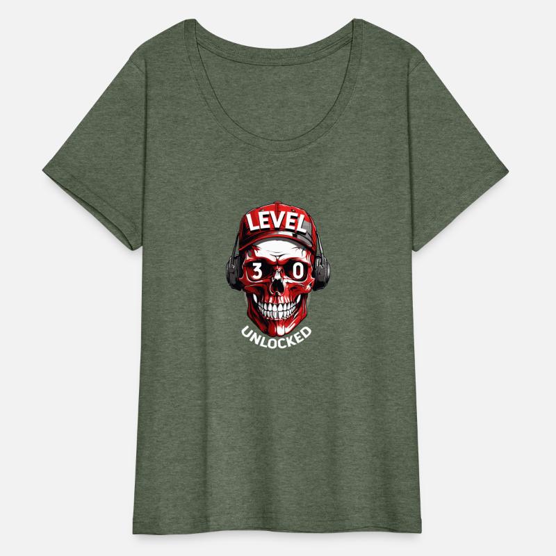 Level 30 Unlocked Funny Video Gamer 30th Birthdays